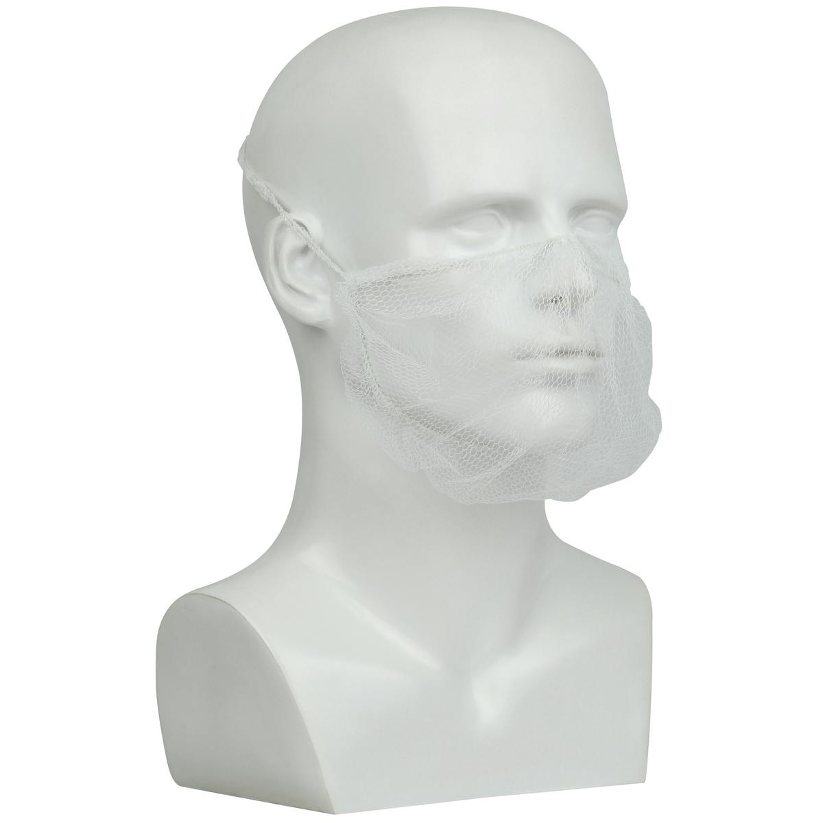 Nylon Beard Cover - 19", White (UCBC-1000) - 19