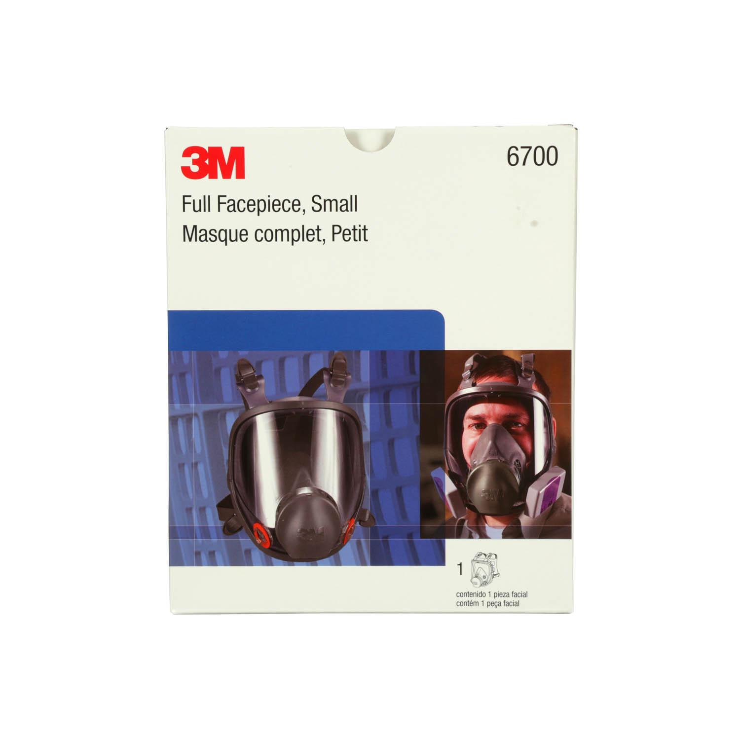 3M™ Full Facepiece Reusable Respirator 6700 Small_9