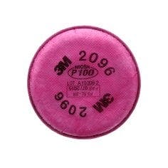 3M™ Particulate Filter 2096, P100, with Nuisance Level Acid Gas Relief