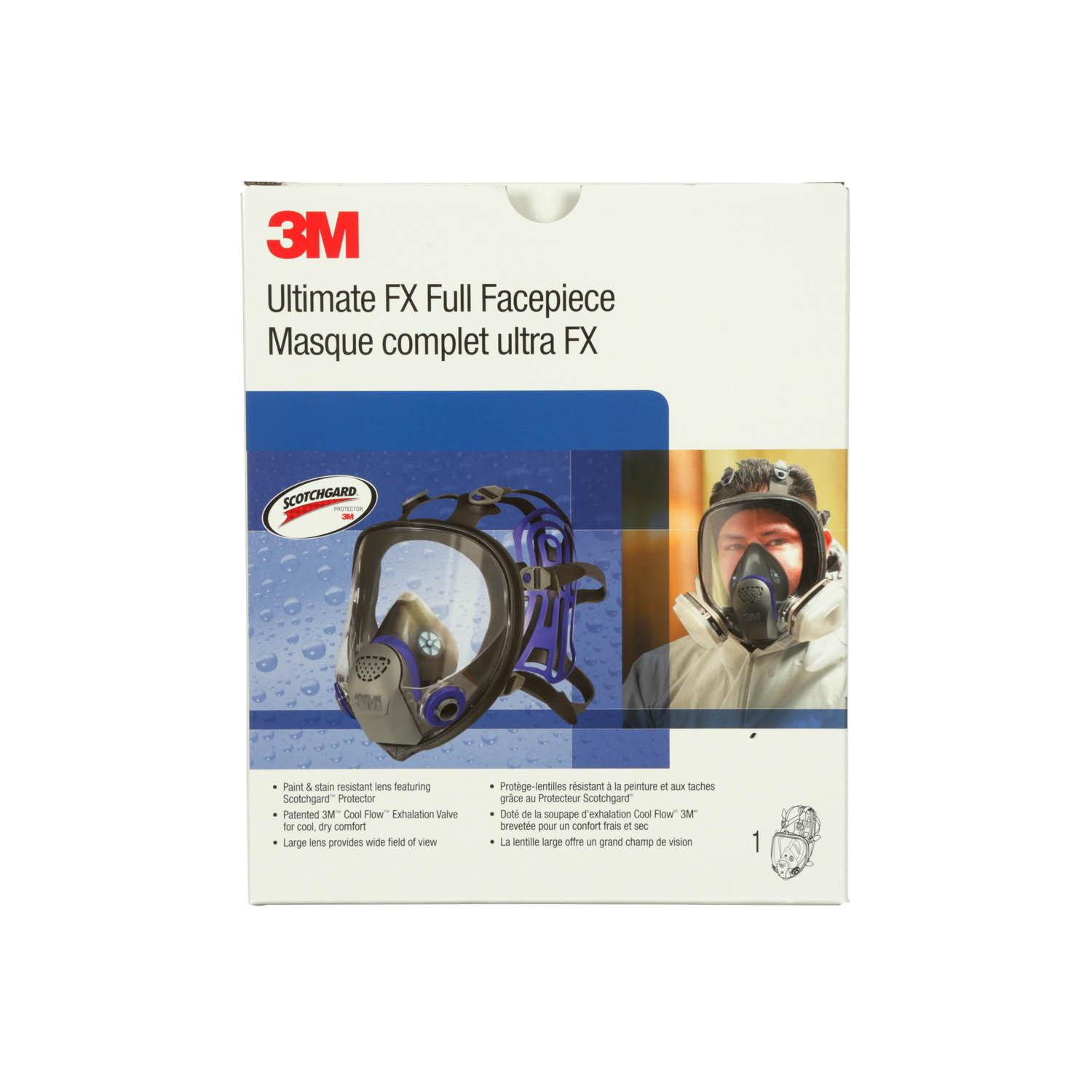 3M™ Ultimate FX Full Facepiece Reusable Respirator FF-402 Medium_7