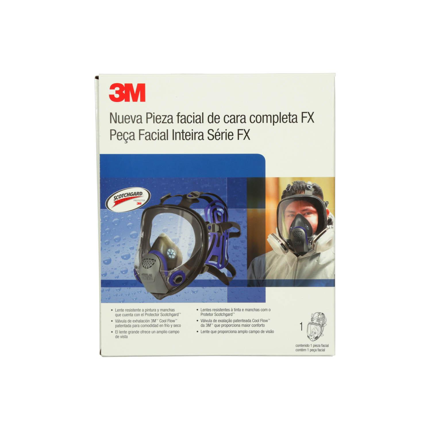 3M™ Ultimate FX Full Facepiece Reusable Respirator FF-402 Medium_3