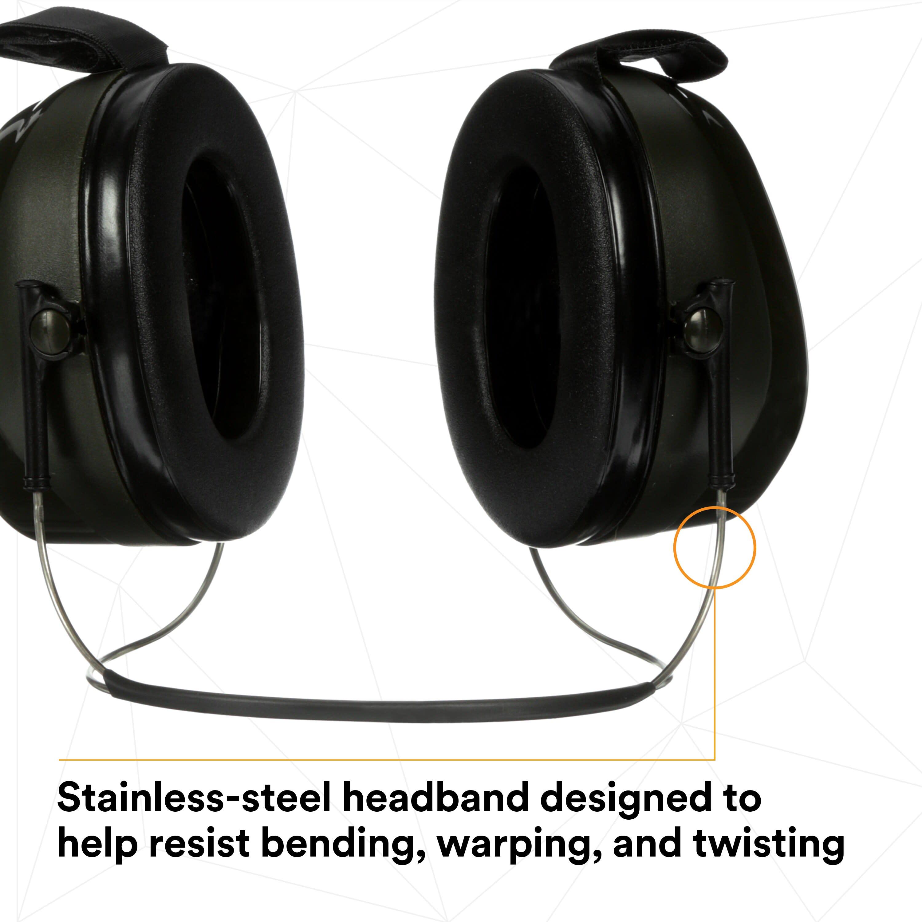 3M™ PELTOR™ Optime™ 101 Earmuffs H7B, Behind-the-Head_11