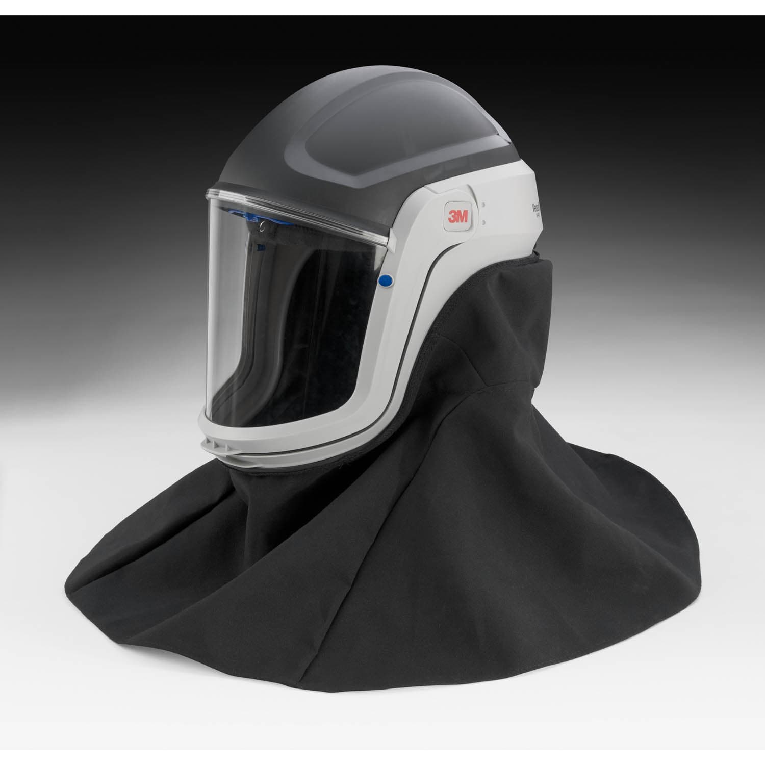 3M Versaflo Respiratory Helmet Assembly M-407, with Premium Visor and Flame Resistant Shroud