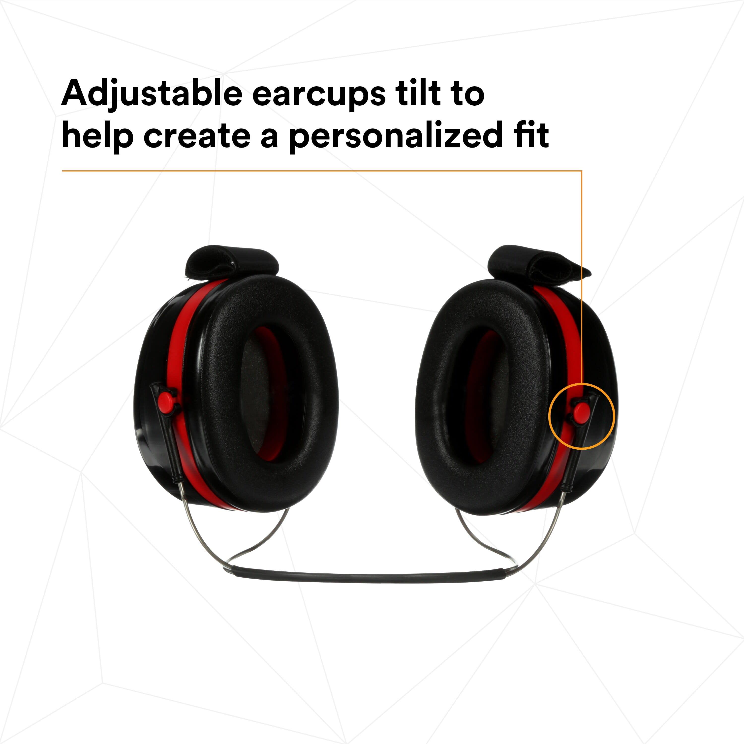 3M™ PELTOR™ Optime™ 105 Earmuffs H10B, Behind-the-Head_4