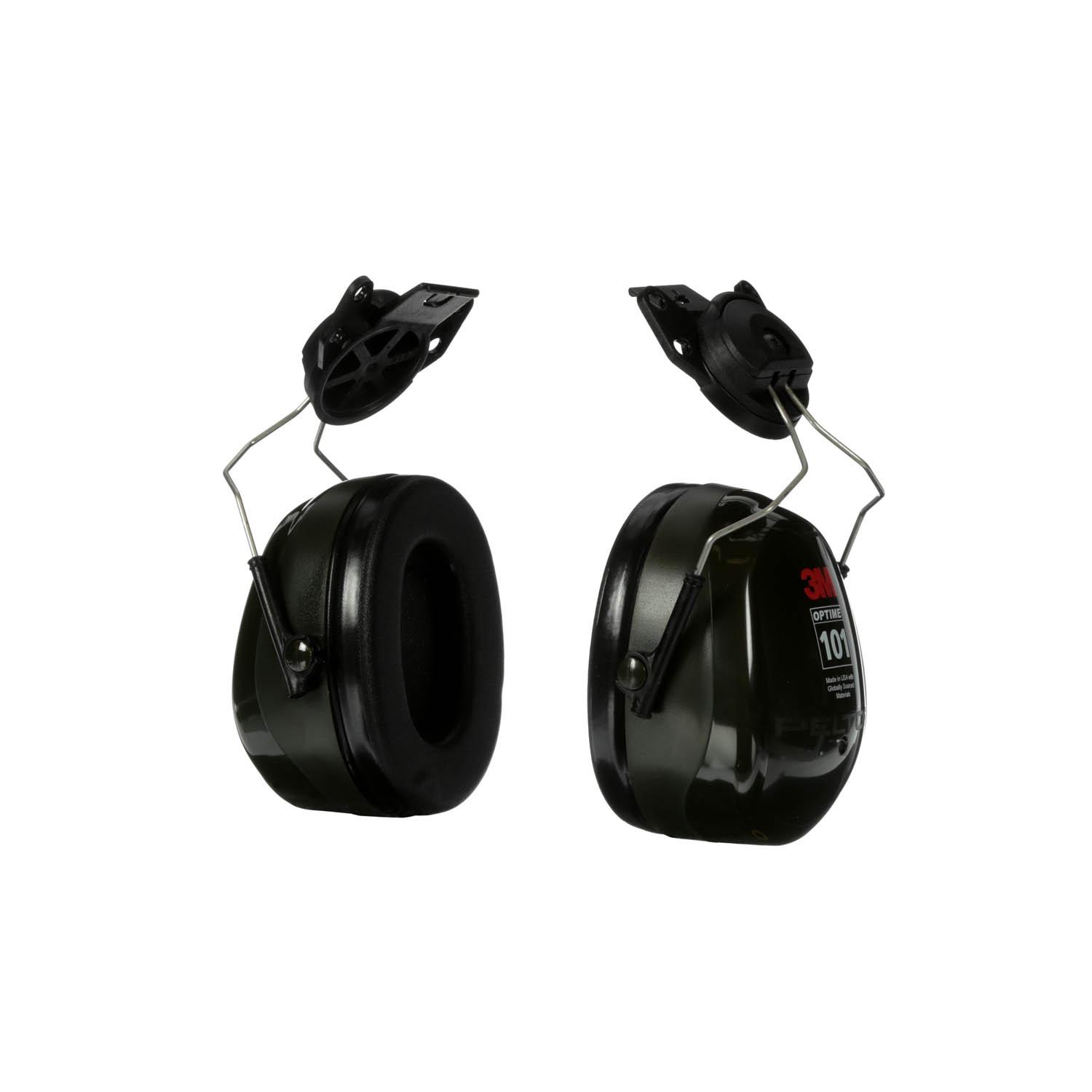 3M™ PELTOR™ Optime™ 101 Earmuffs H7P3E, Hard Hat Attached_16