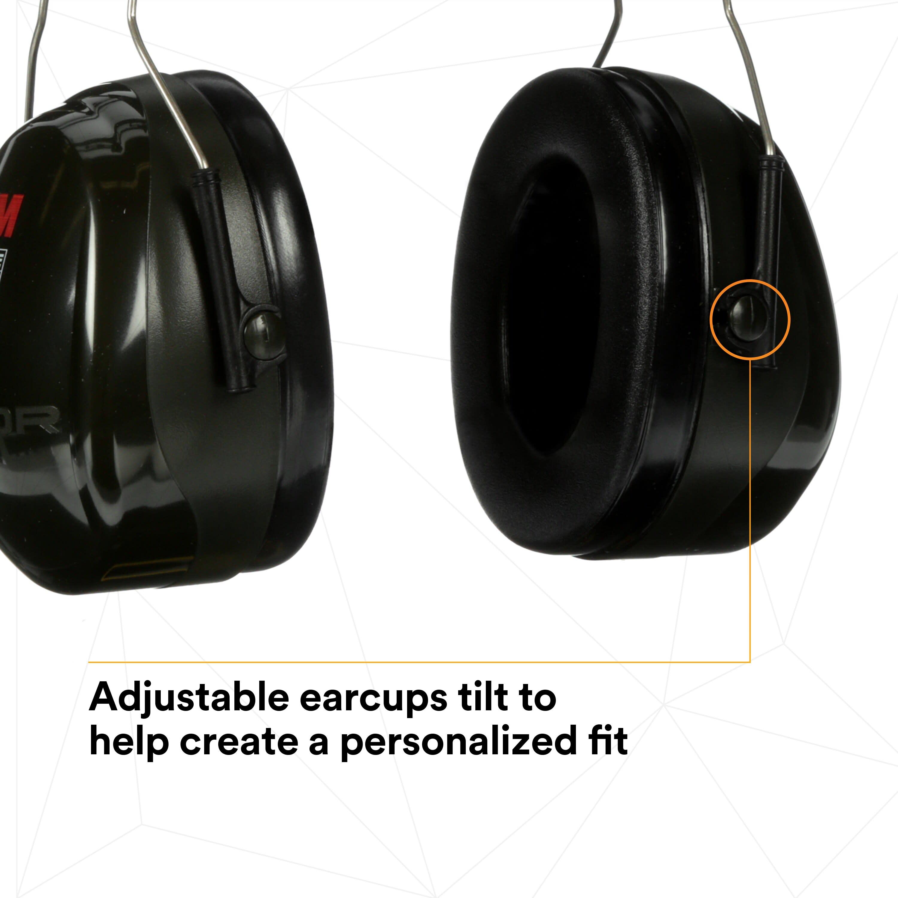 3M™ PELTOR™ Optime™ 101 Earmuffs H7A, Over-the-Head_7