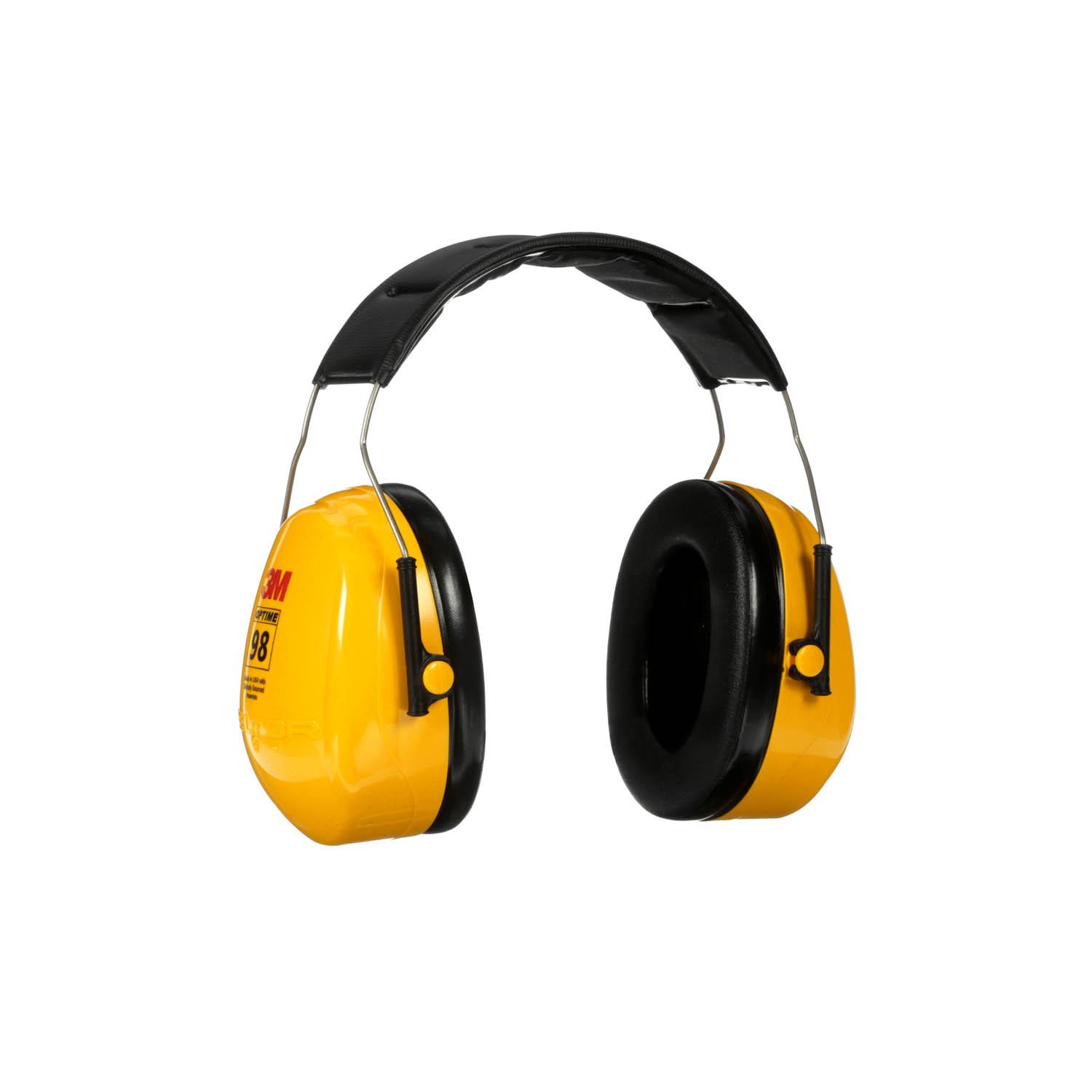 3M™ PELTOR™ Optime™ 98 Earmuffs H9A, Over-the-Head_8