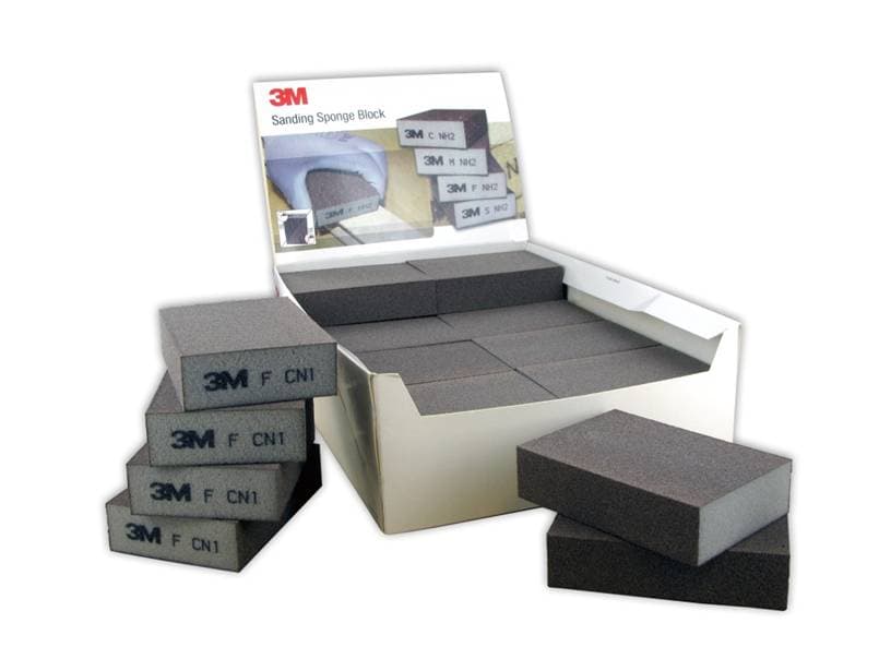 3M Flexible Sanding Sponges Grade Medium 96 x 66 x 25mm (DC272924325) (3802)