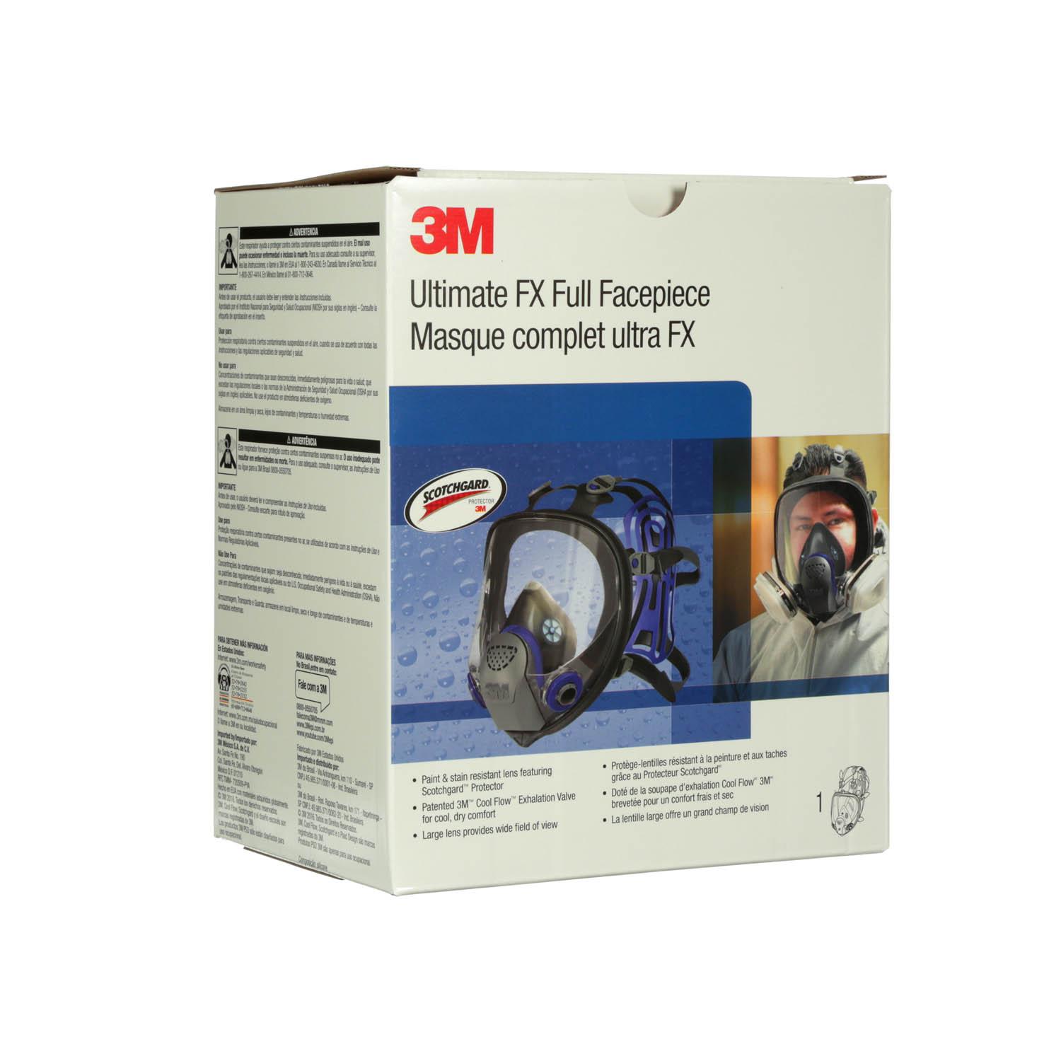 3M™ Ultimate FX Full Facepiece Reusable Respirator FF-401_2