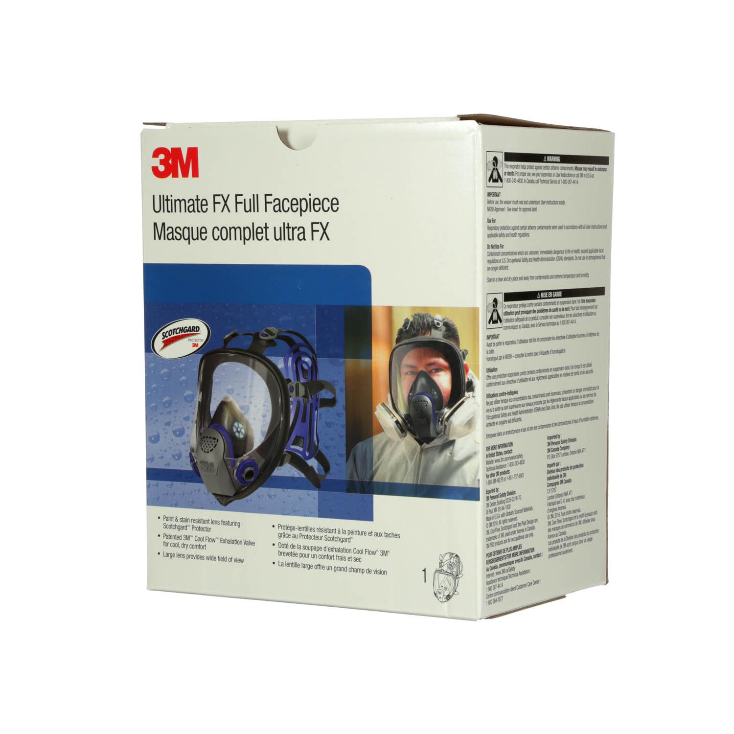 3M™ Ultimate FX Full Facepiece Reusable Respirator FF-401_5