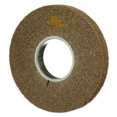 Scotch-Brite Cut and Polish Wheel, CP-WL, 7A Medium, 8 in x 2 in x 3 in