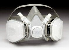 3M™ Half Facepiece Disposable Respirator Assembly 51P71, Organic Vapor,
