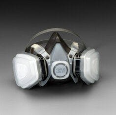 3M™ Half Facepiece Disposable Respirator Assembly 53P71, Organic