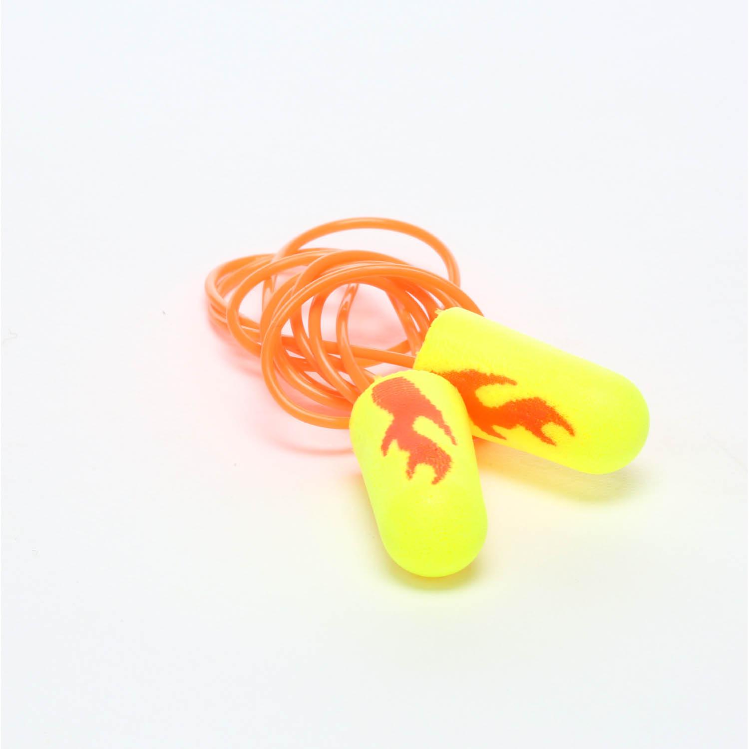 3M™ E-A-Rsoft™ Yellow Neon Blasts™ Earplugs 311-1252, Corded, Poly Bag,
Regular Size_13