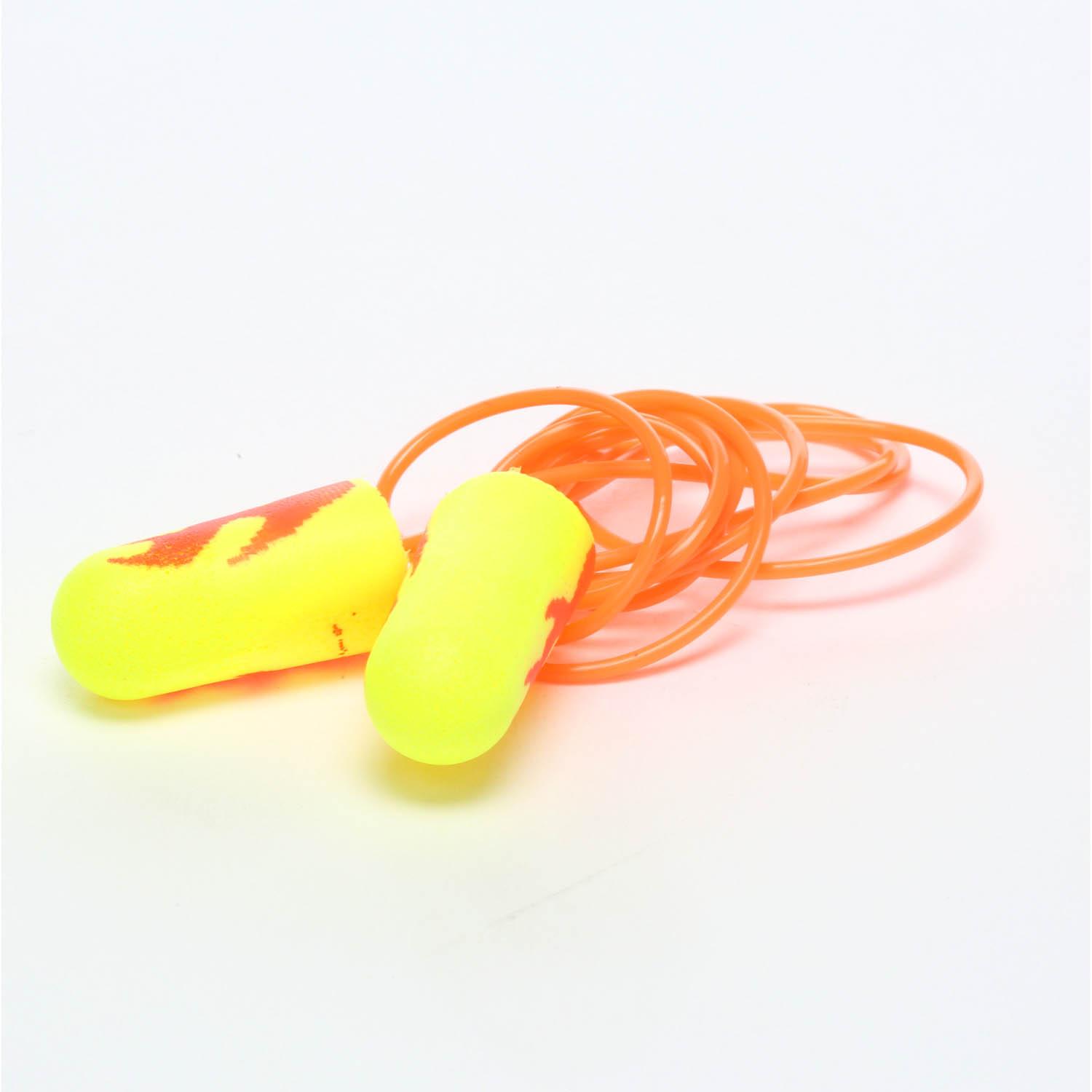 3M™ E-A-Rsoft™ Yellow Neon Blasts™ Earplugs 311-1252, Corded, Poly Bag,
Regular Size_10