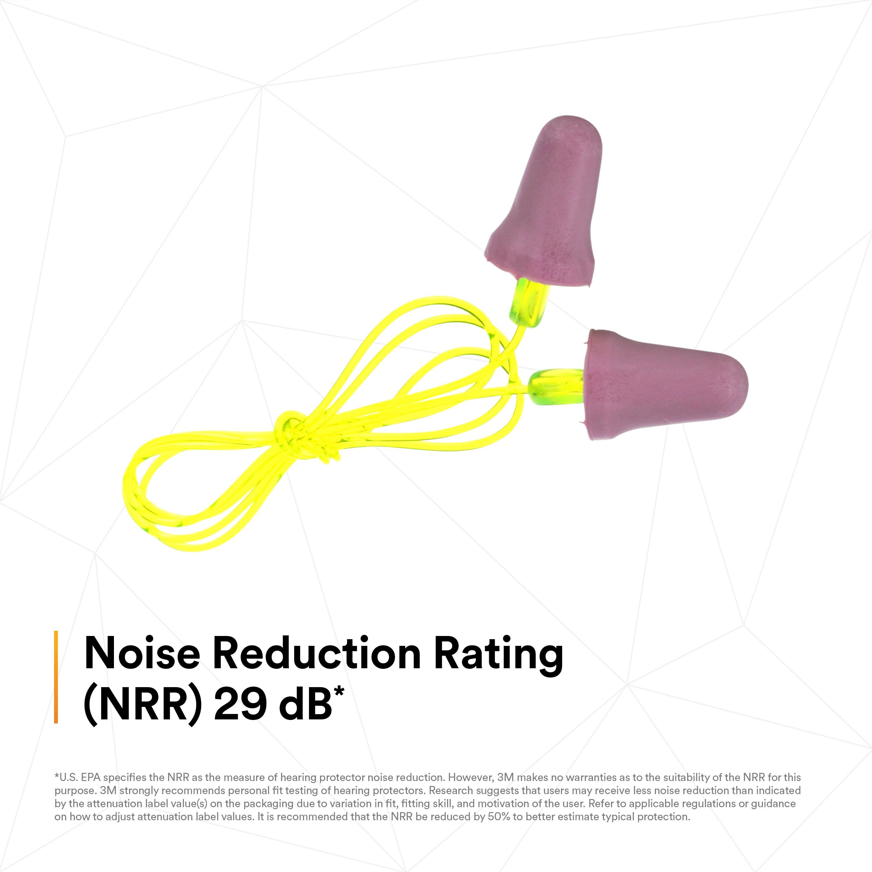 3M™ No-Touch™ Push-to-Fit Earplugs P2001, Corded_2