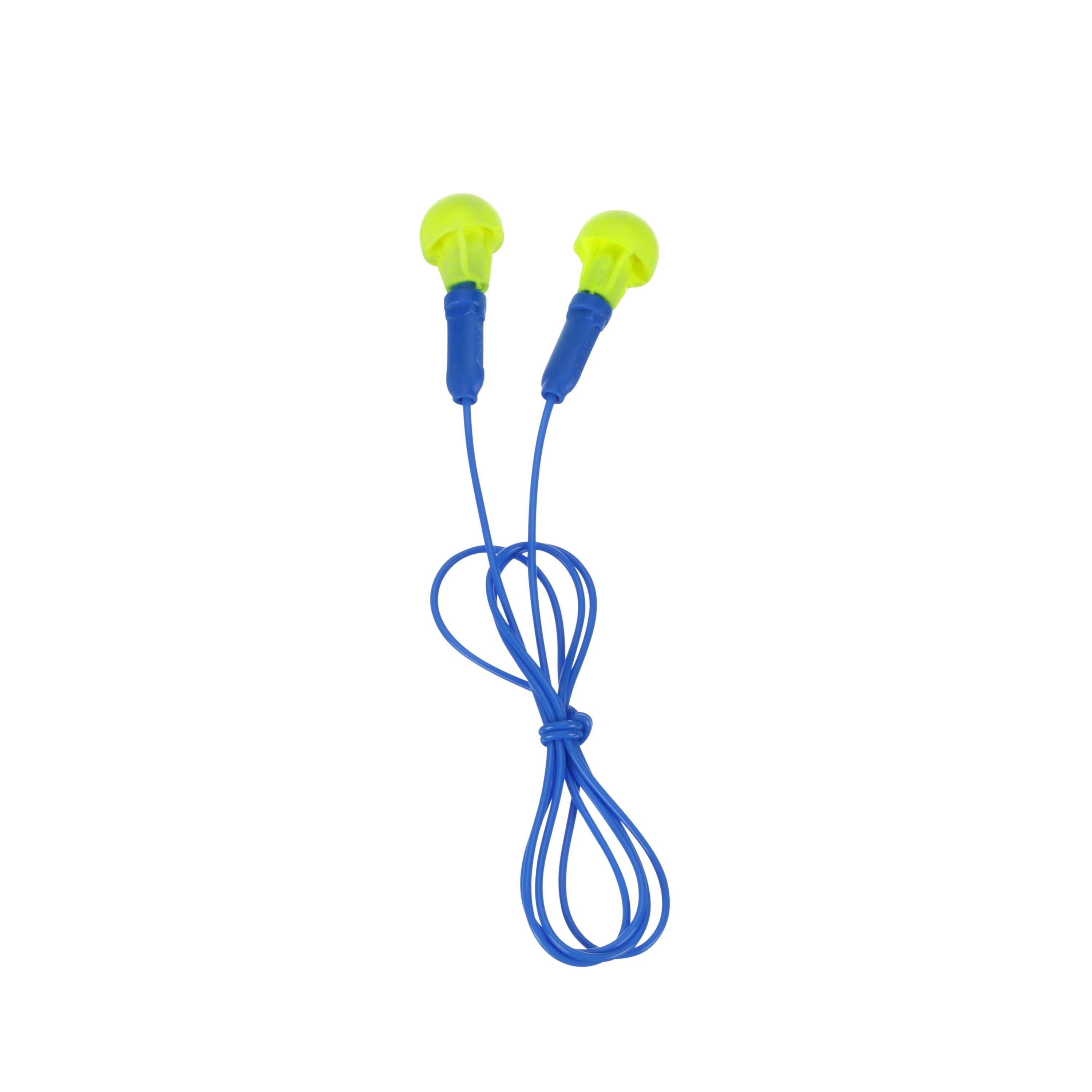 3M E-A-R Push-Ins Earplugs 318-1003, Corded, Poly Bag_11