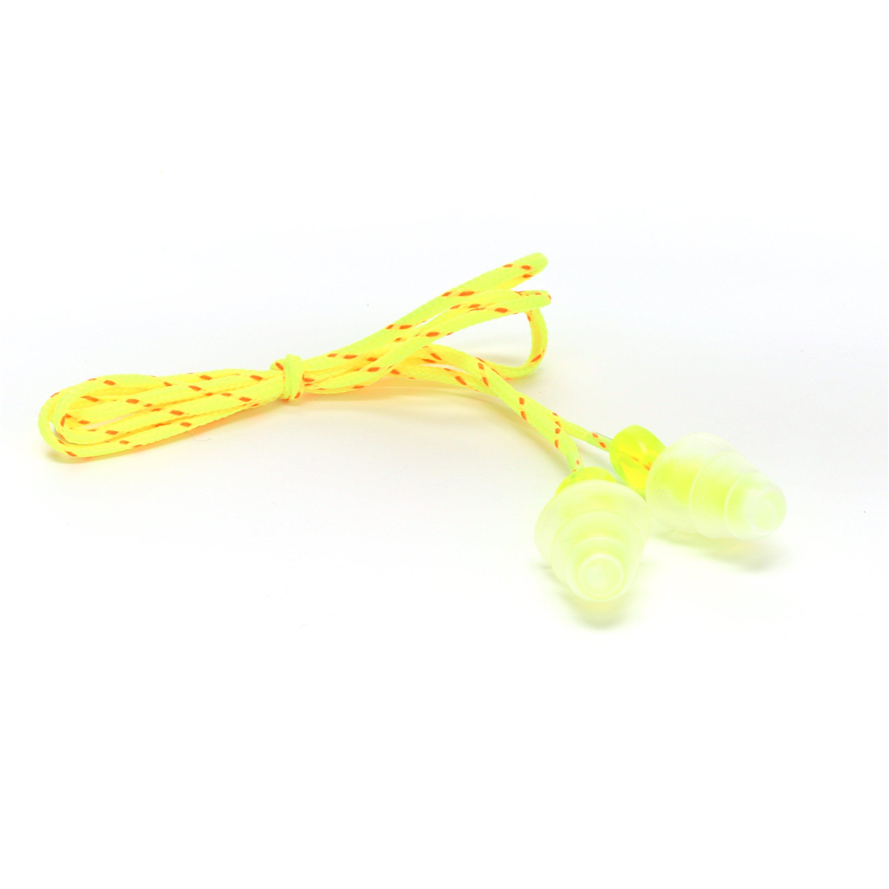 3M™ Tri-Flange™ Earplugs P3001, Cloth, Corded_5