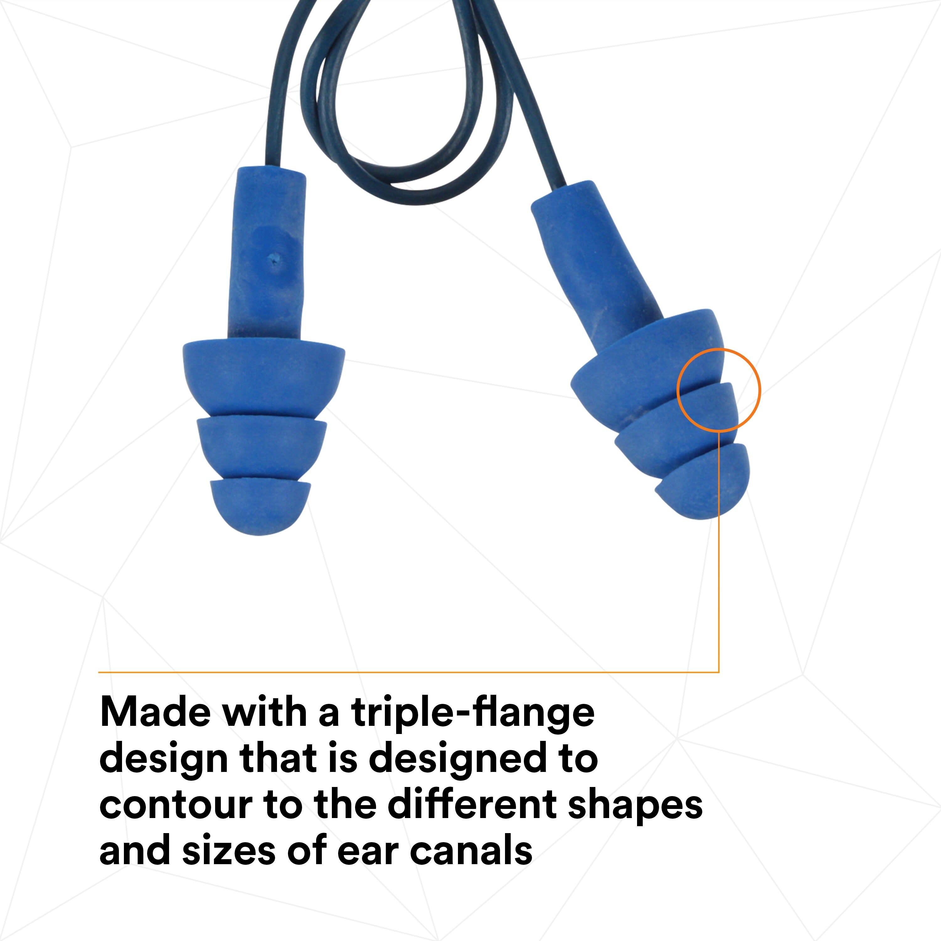 3M™ E-A-R™ UltraFit™ Earplugs 340-4017, Metal Detectable, Corded,
Econopack_13