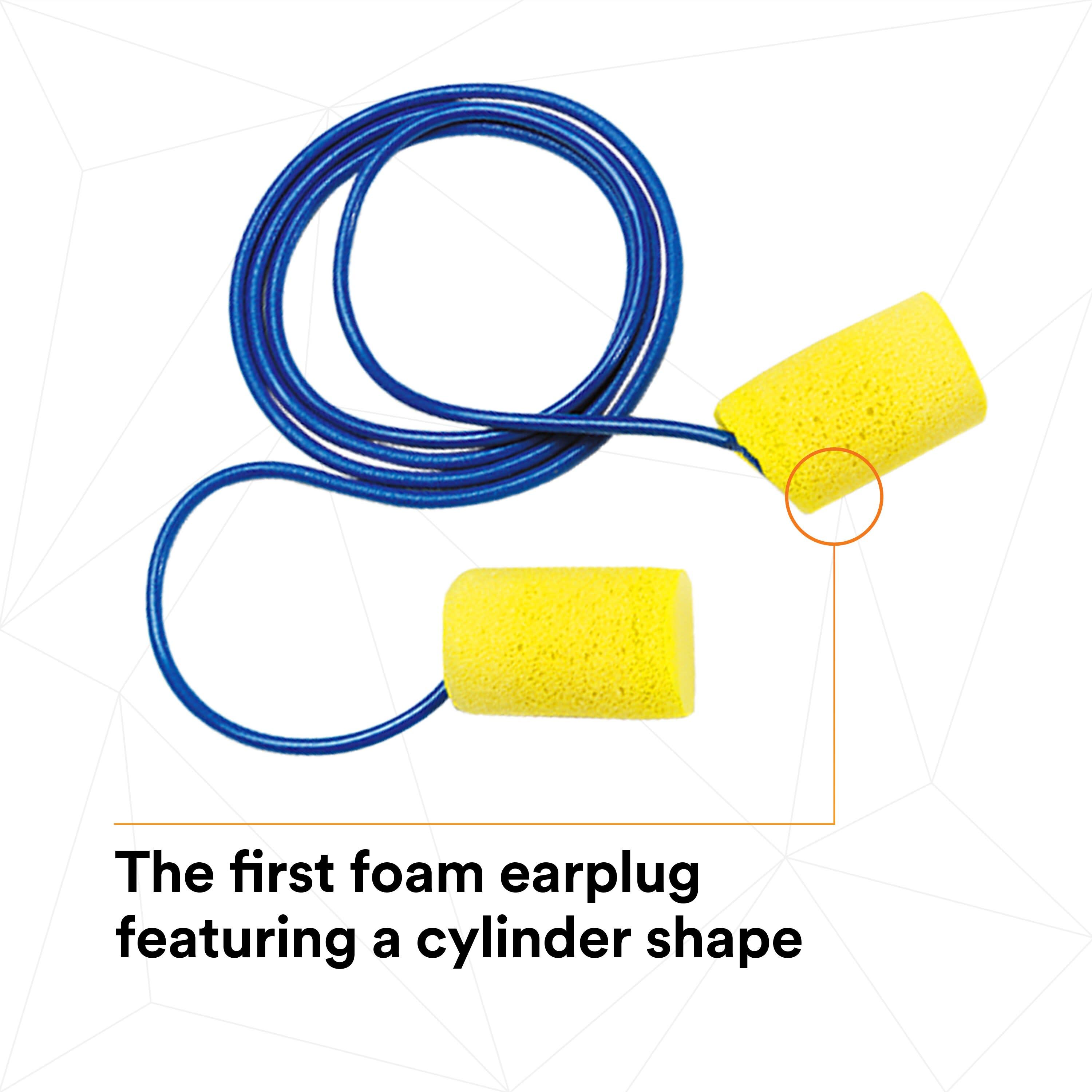 3M™ E-A-R™ Classic™ Earplugs 311-1081, Corded, Econopack Dispenser Box_1