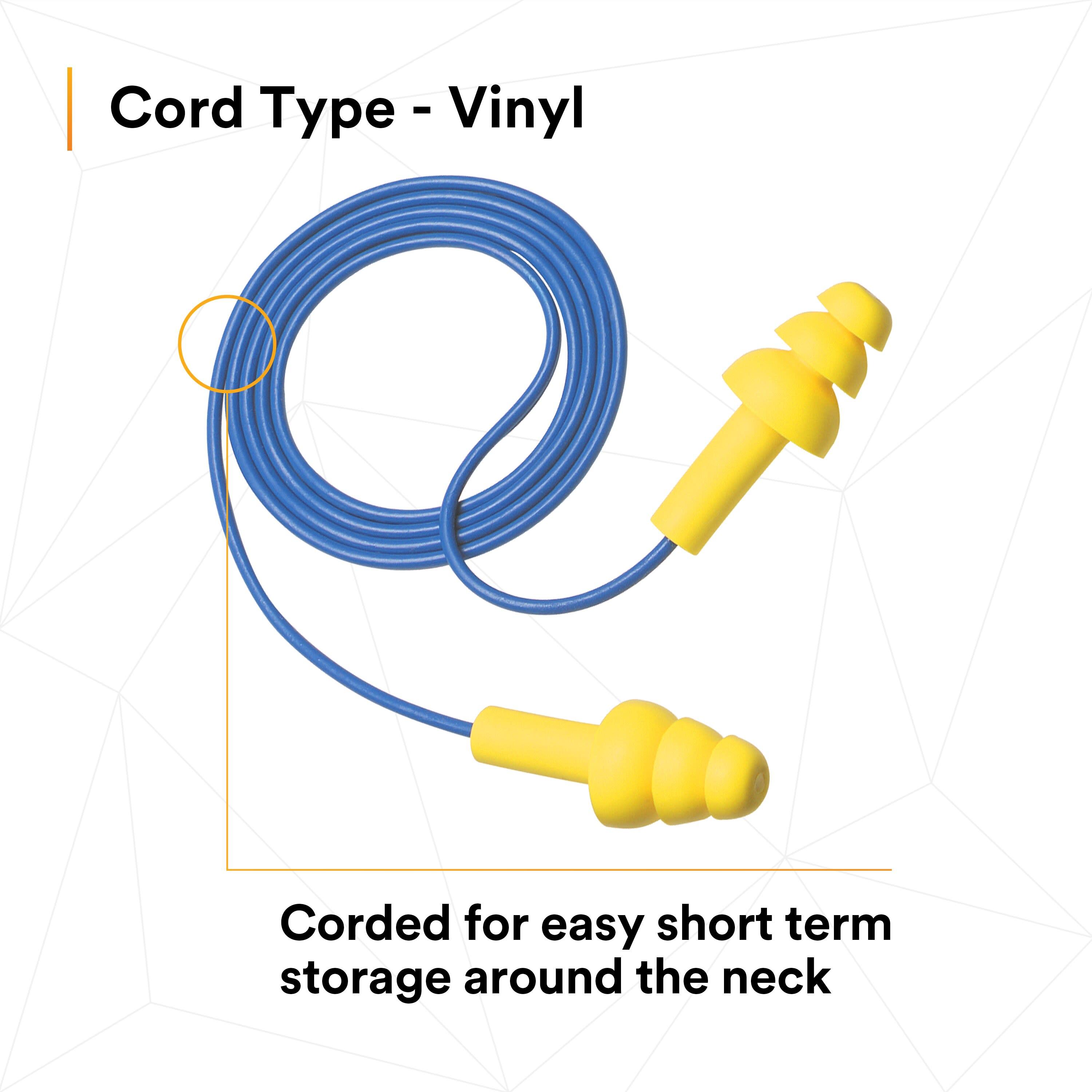 3M™ E-A-R™ UltraFit™ Earplugs 340-4014, Corded, Econopack_6