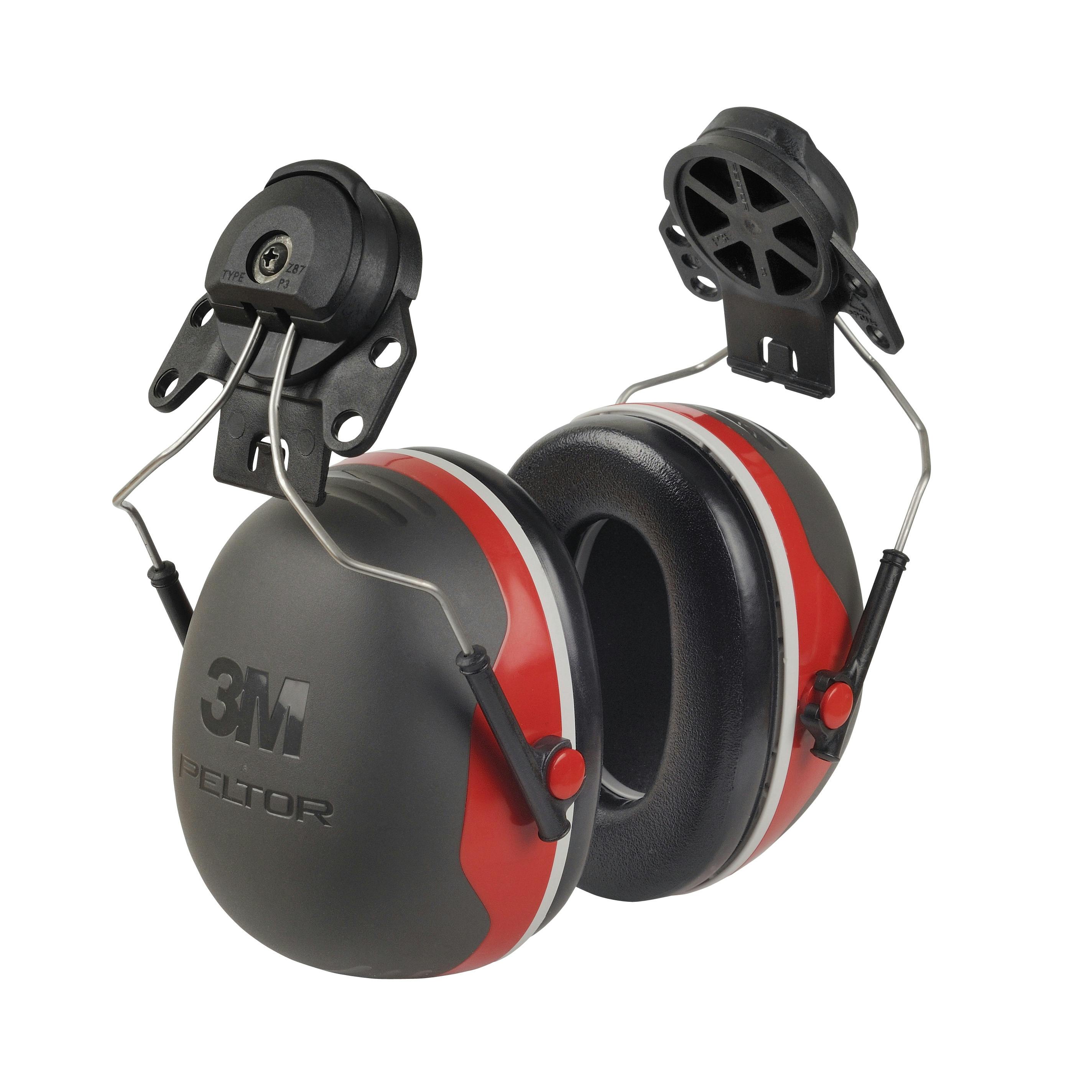 3M™ PELTOR™ X3 Earmuffs X3P3E/37277(AAD), Hard Hat Attached