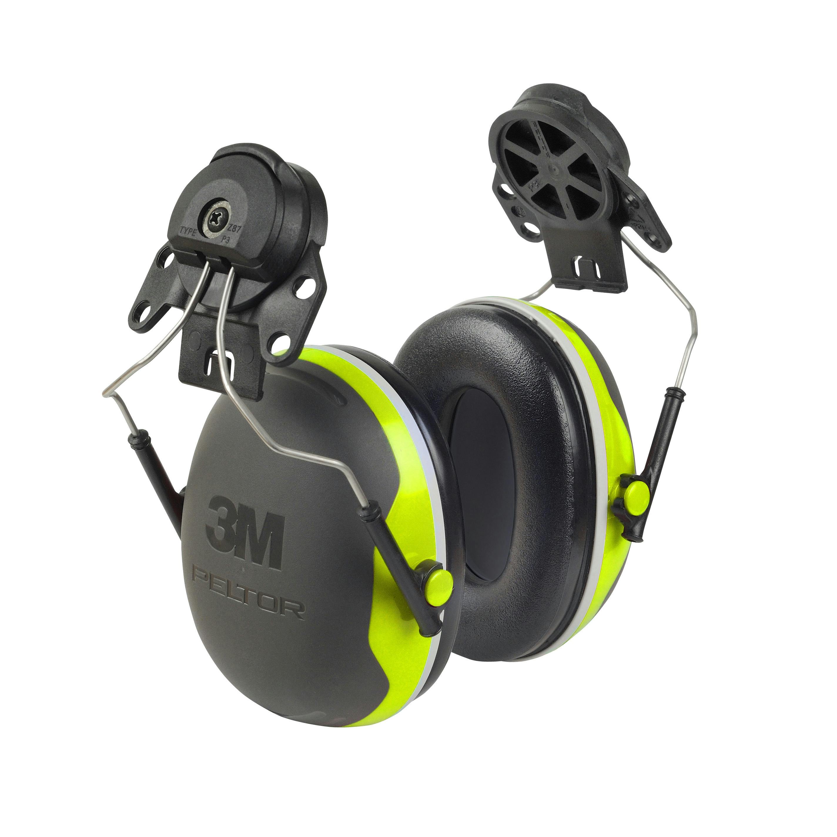 3M™ PELTOR™ X4 Earmuffs X4P3E/37278(AAD), Hard Hat Attached