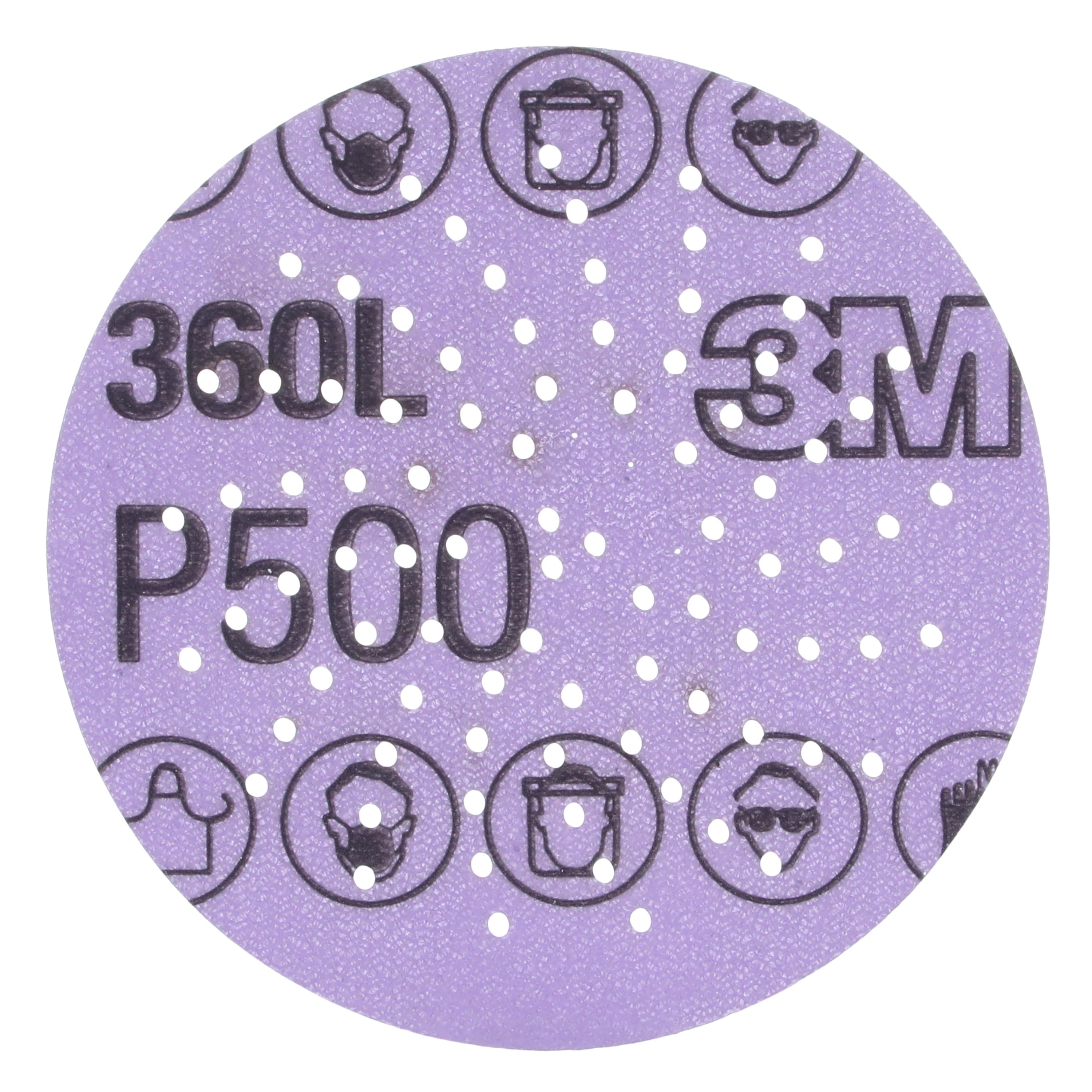 3M Xtract Film Disc 360L, P500 3MIL, 3 in, Die 300LG_3