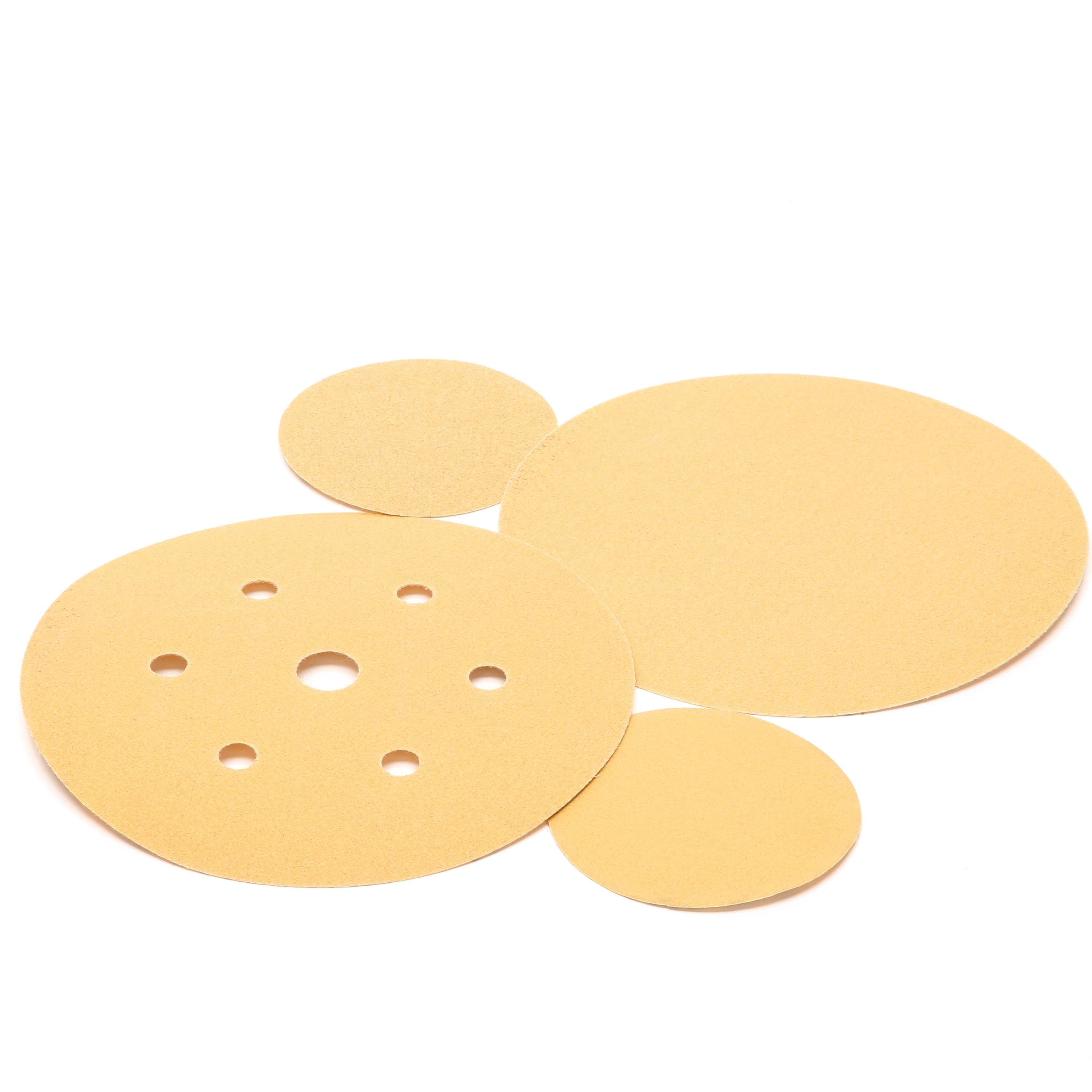 3M Hookit Gold Disc 236U, 00979, 6 in, P180, 100 discs per carton