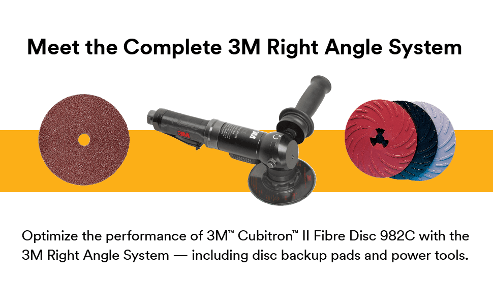 3M Cubitron II Fibre Disc 982C, 36+, TN Quick Change, 4-1/2 in, Die TN450E, 25/Bag_5