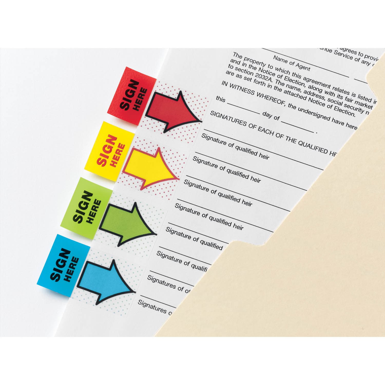 Post-it Flags 680-SH4VA 1 in. x 1.7 in._4