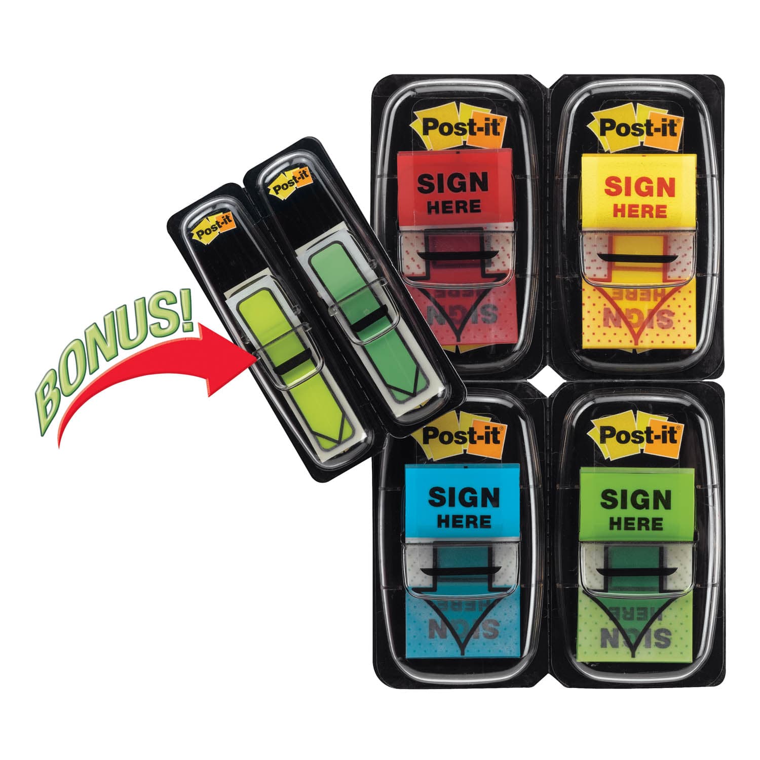 Post-it Flags 680-SH4VA 1 in. x 1.7 in._6