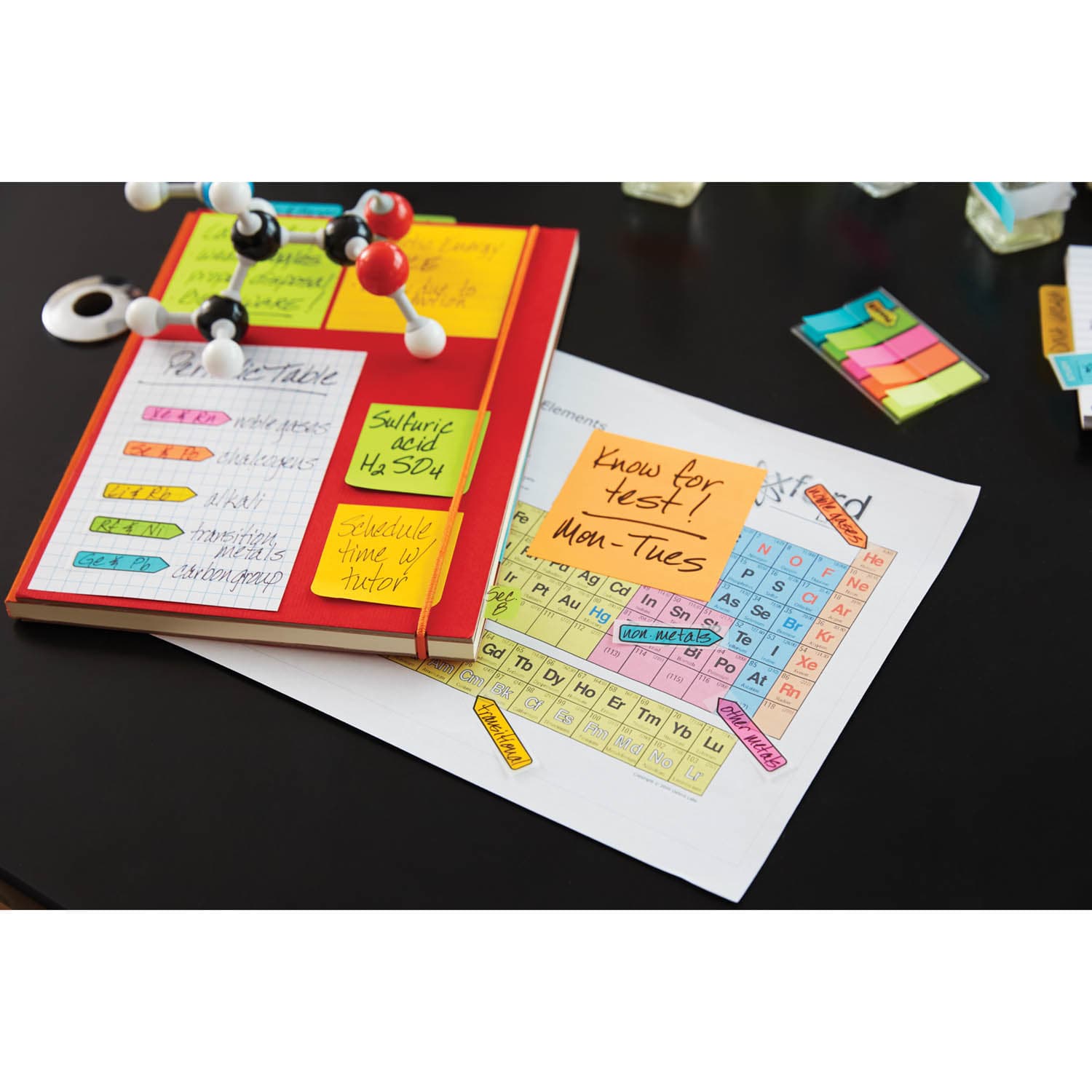 Post-it Super Sticky Notes on Grid Paper 4621-2SSGRID, 2 Pads/Pack
