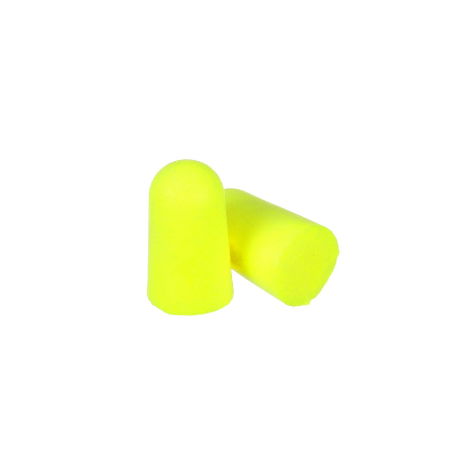 3M™ E-A-Rsoft™ Yellow Neons™ Earplugs 312-1251, Uncorded, Poly Bag,
Large Size_12