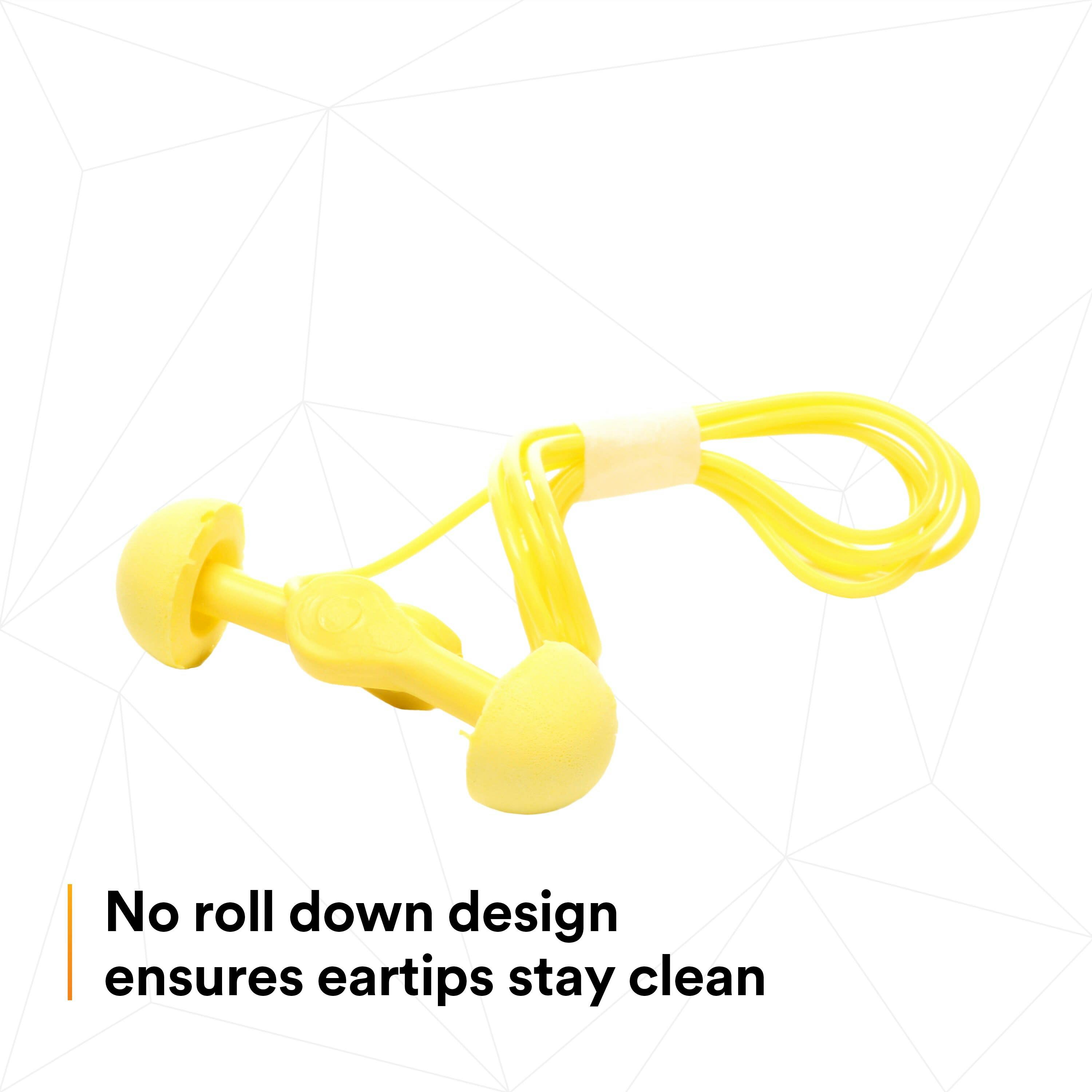 3M™ E-A-R™ EXPRESS™ Pod Plugs™ Earplugs 311-1115, Corded, Assorted Color
Grips, Pillow Pack_10