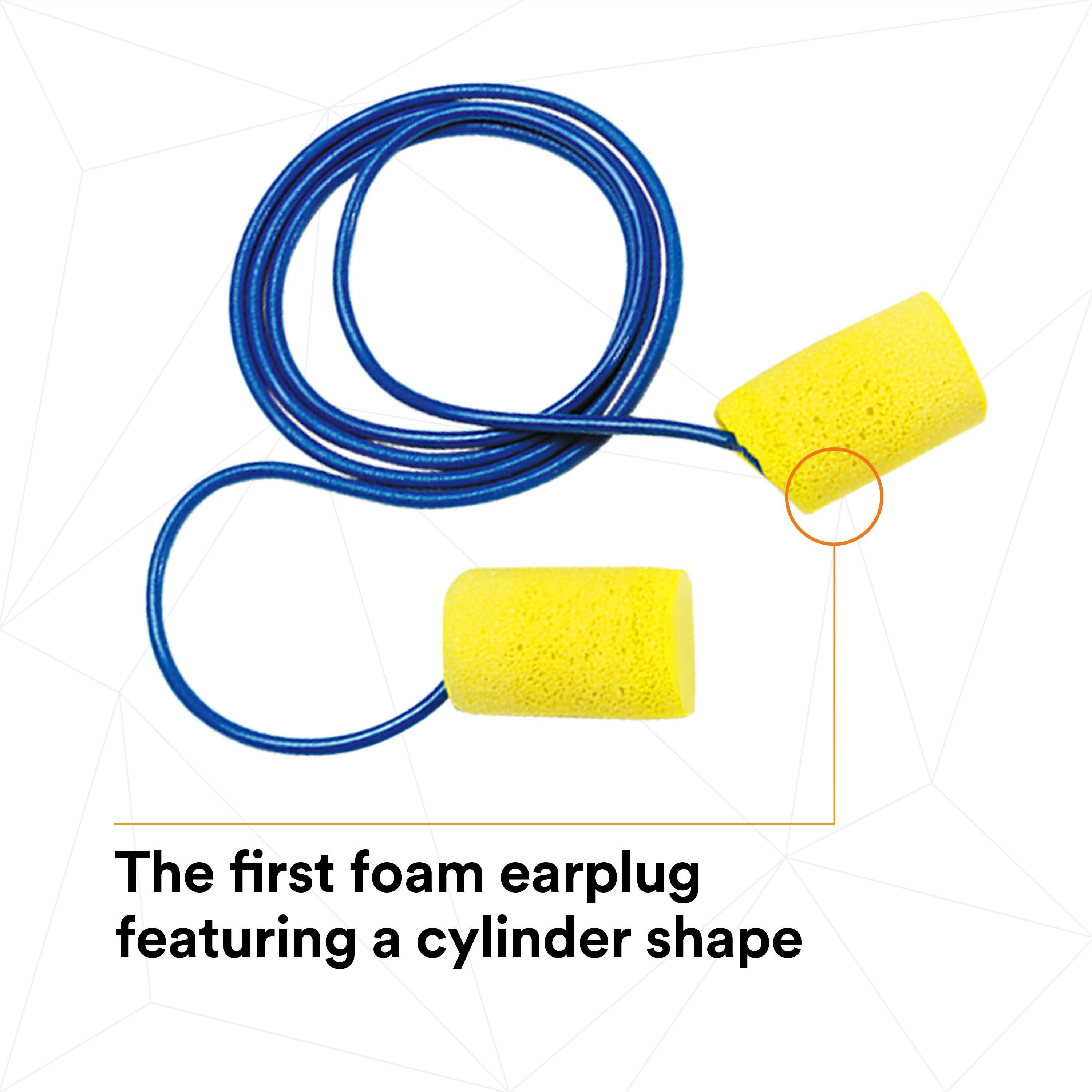 3M™ E-A-R™ Classic™ Earplugs 311-4101, Metal Detectable, Poly Bag_8