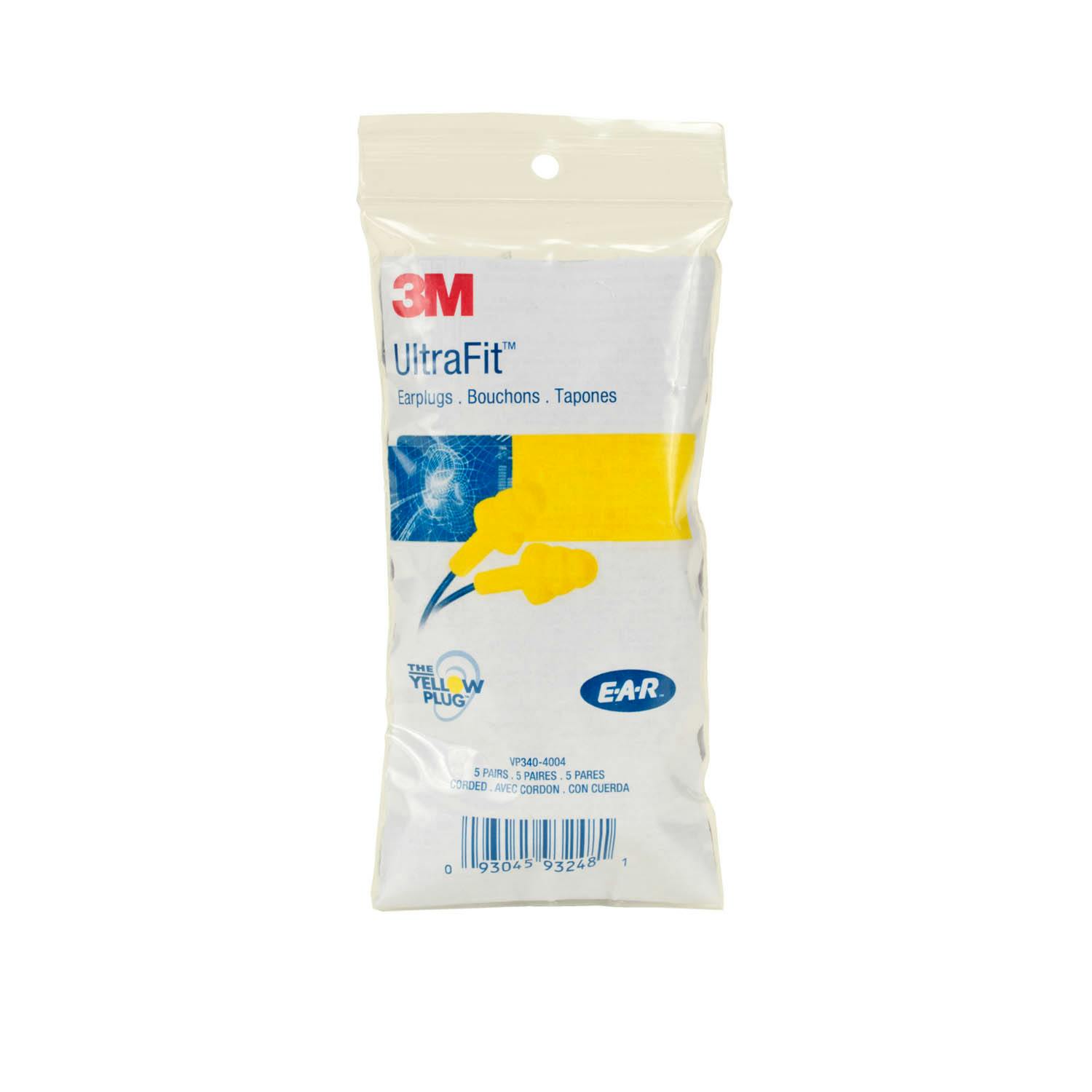 3M™ E-A-R™ UltraFit™ Earplugs VP340-4004, Corded, Vending Pack_8