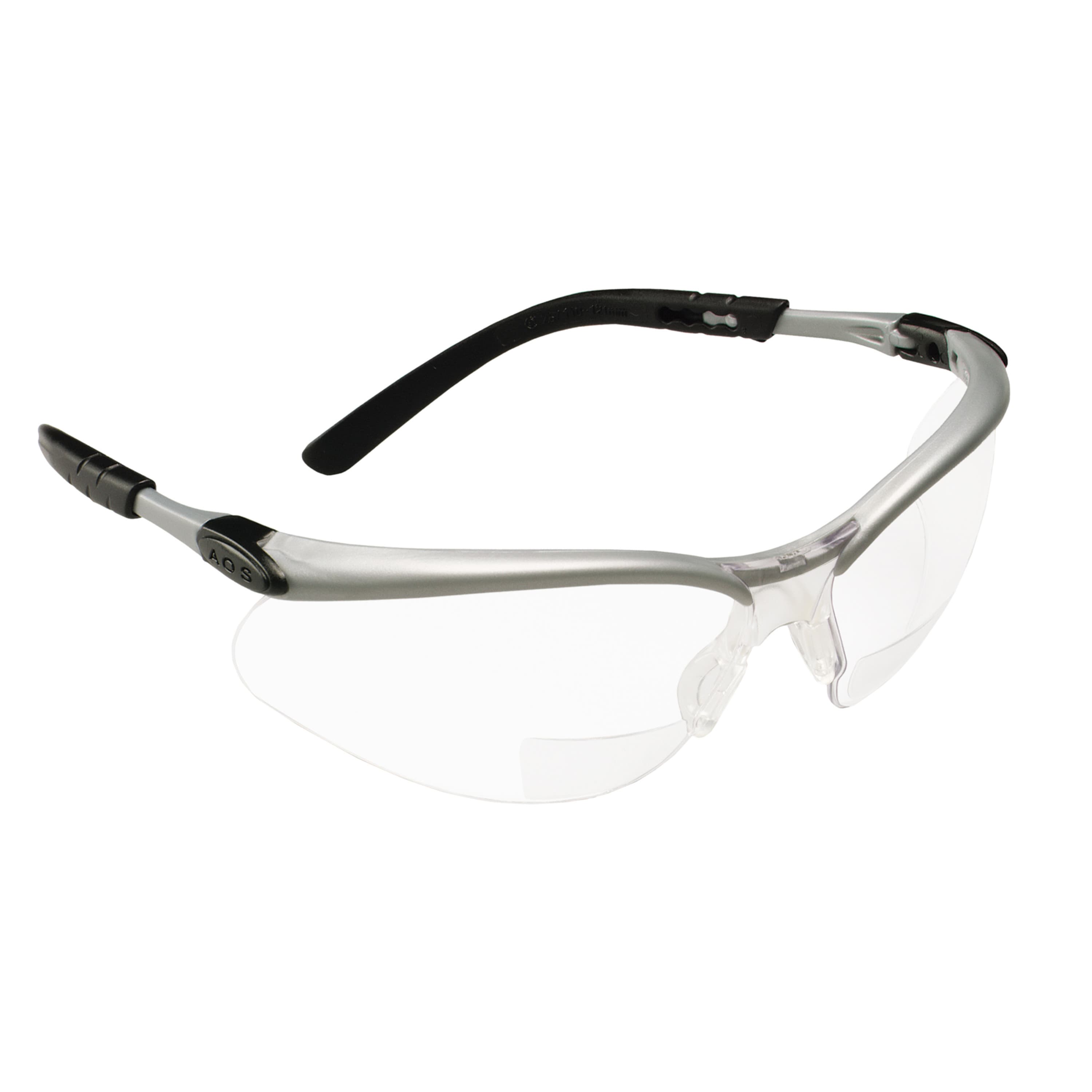3M BX Reader Protective Eyewear 11376-00000-20, Clear Lens, Silver Frame, +2.5 Diopter_14