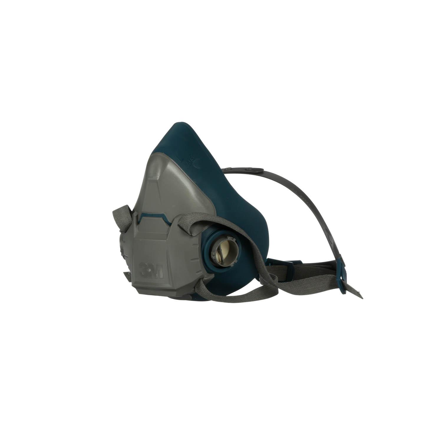 3M™ Rugged Comfort Half Facepiece Reusable Respirator 6503/49491, Large_8