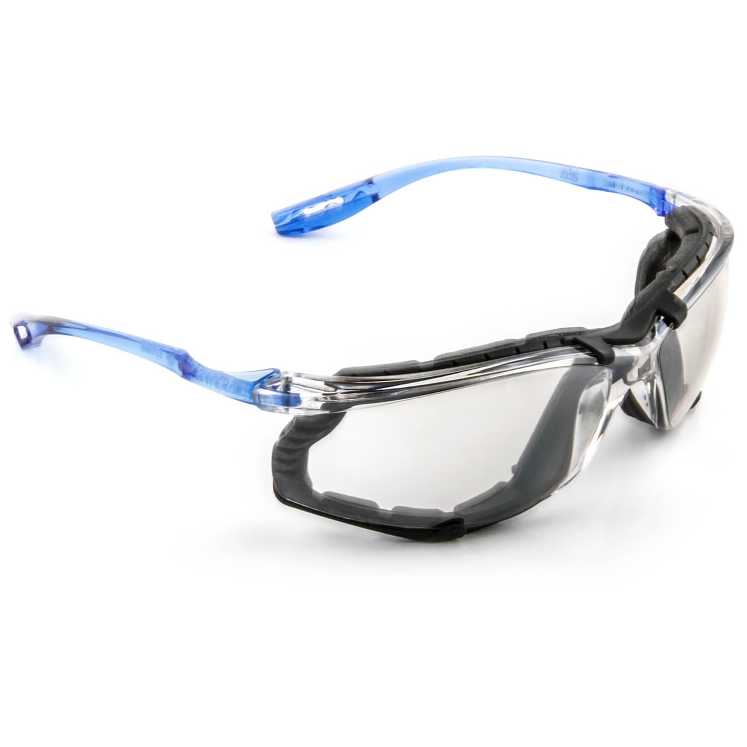 3M Virtua CCS Protective Eyewear 11874-00000-20, with Foam Gasket, I/O Mir Anti-Fog Lens_3