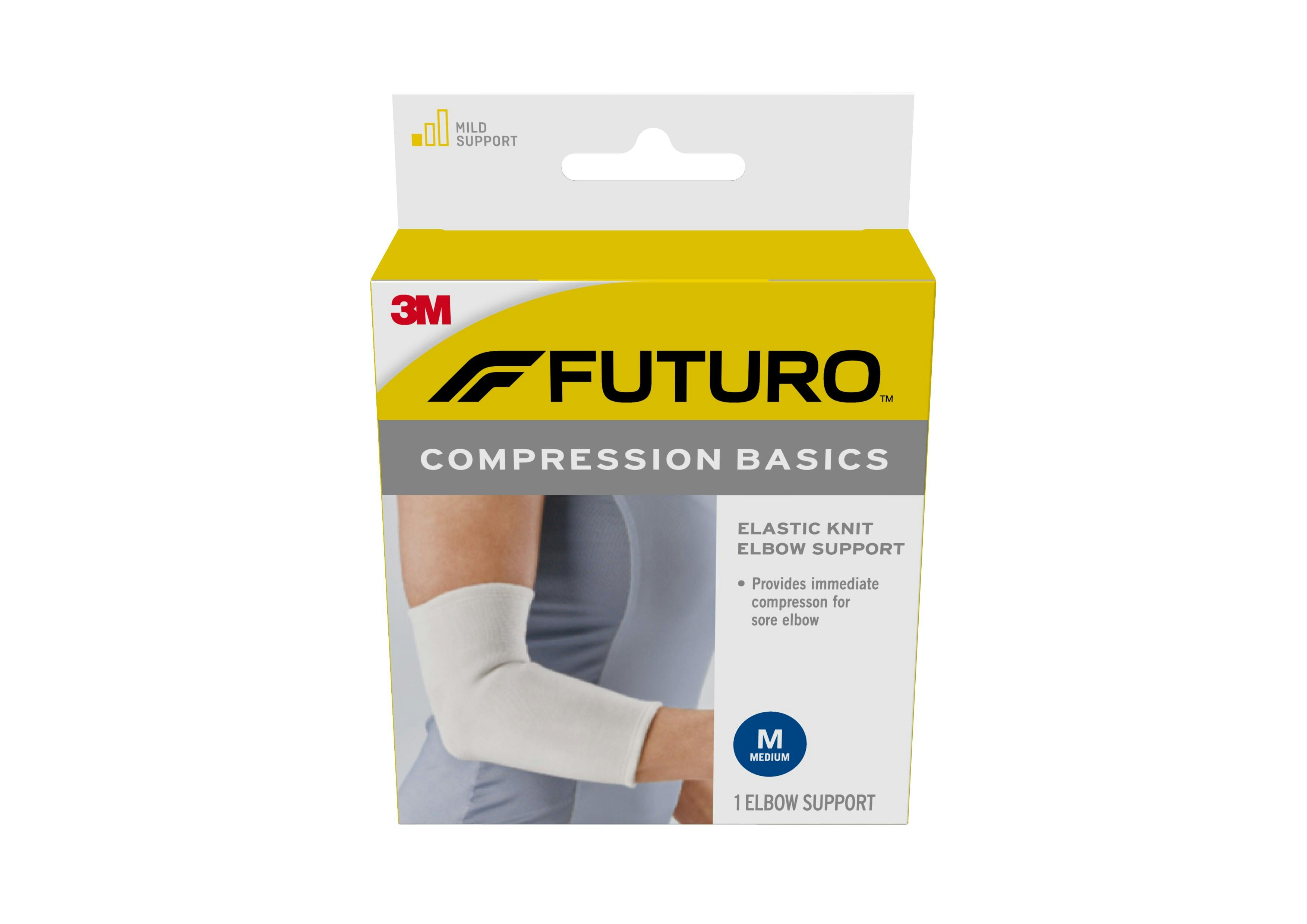 FUTURO™ Compression Basics Elastic Knit Elbow Support 3401EN, Medium