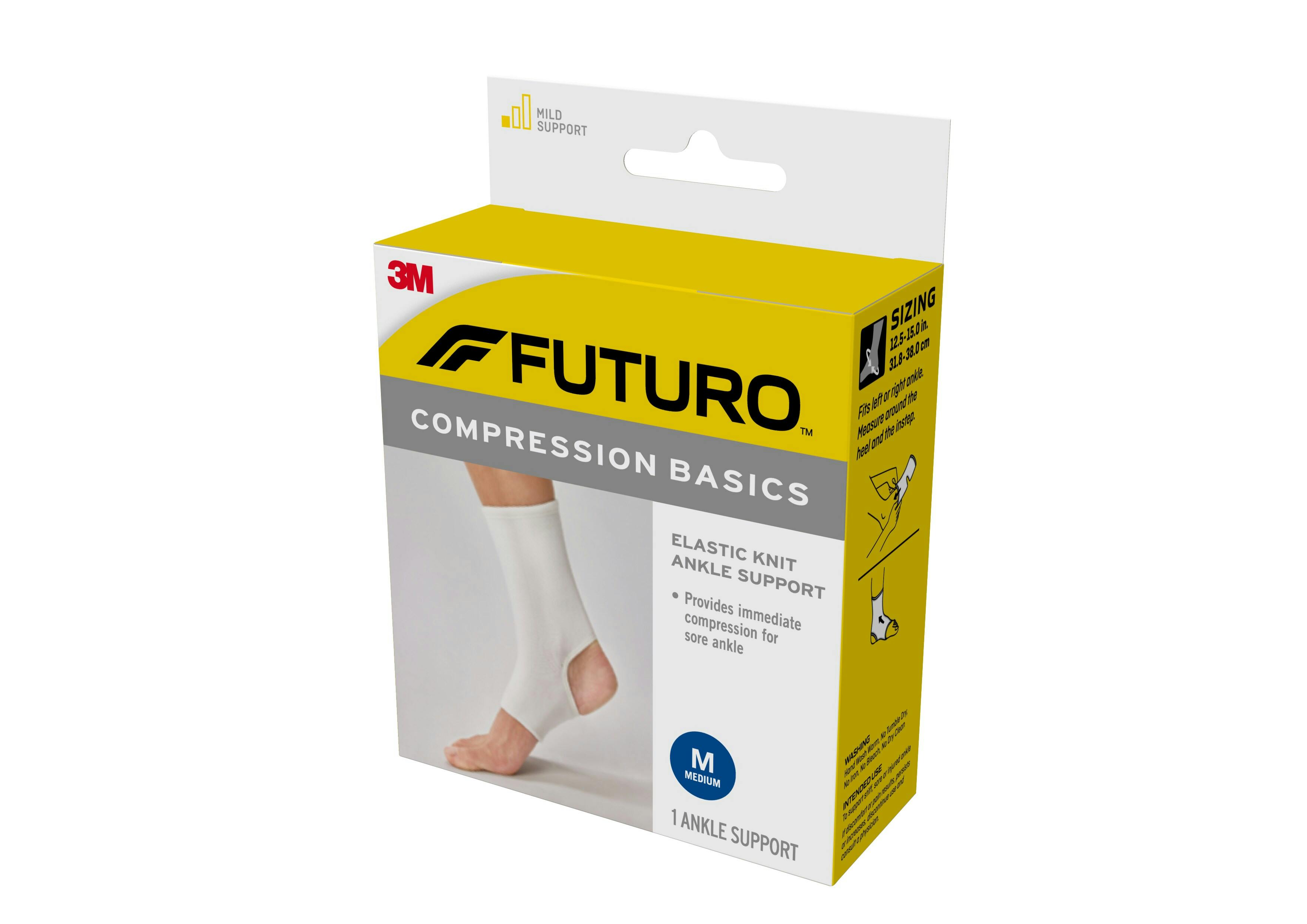 FUTURO™ Compression Basics Ankle Brace 3301EN, Medium