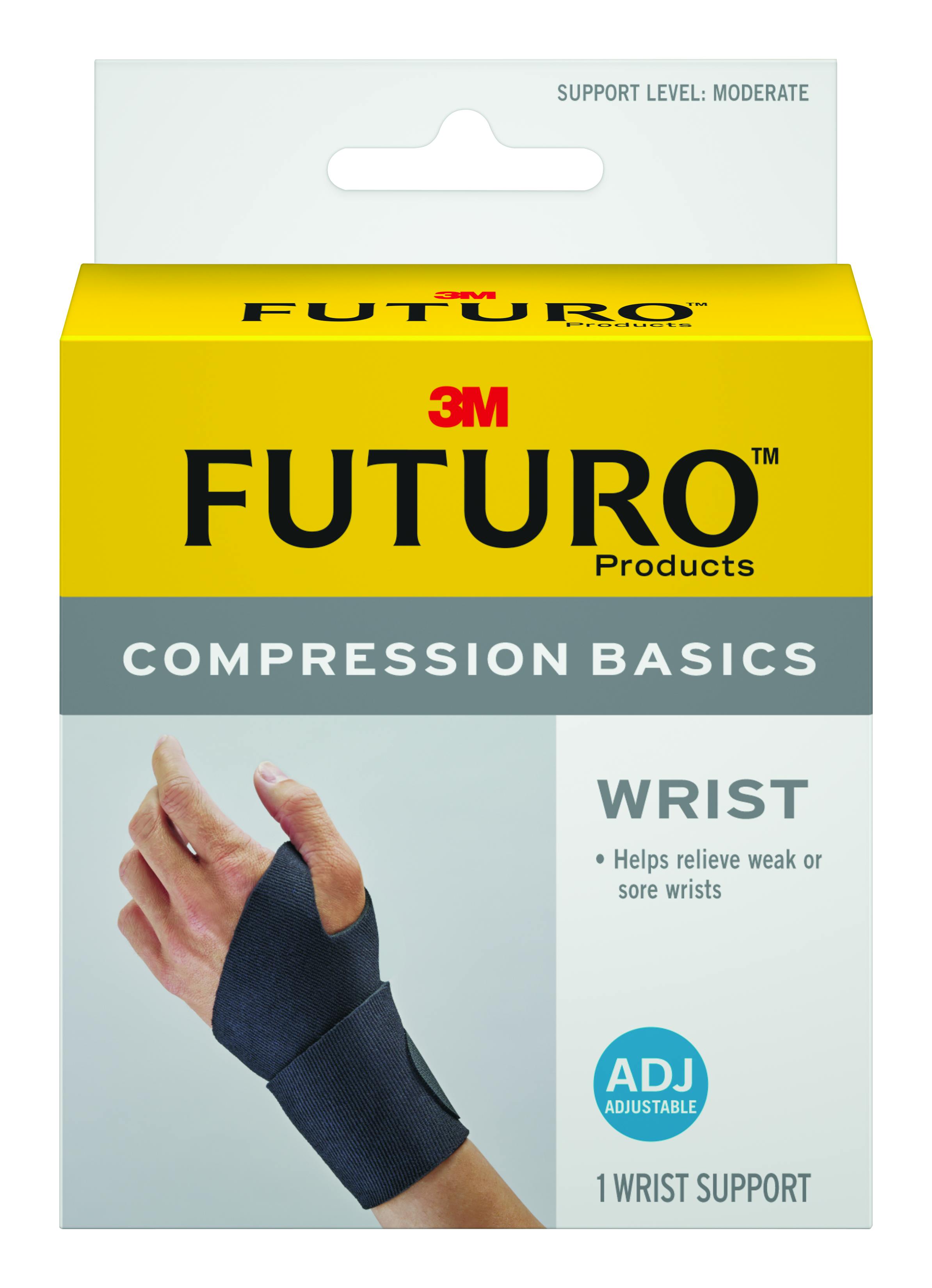 FUTURO™ Compression Basics Wrist Support 33090EN, Adjustable