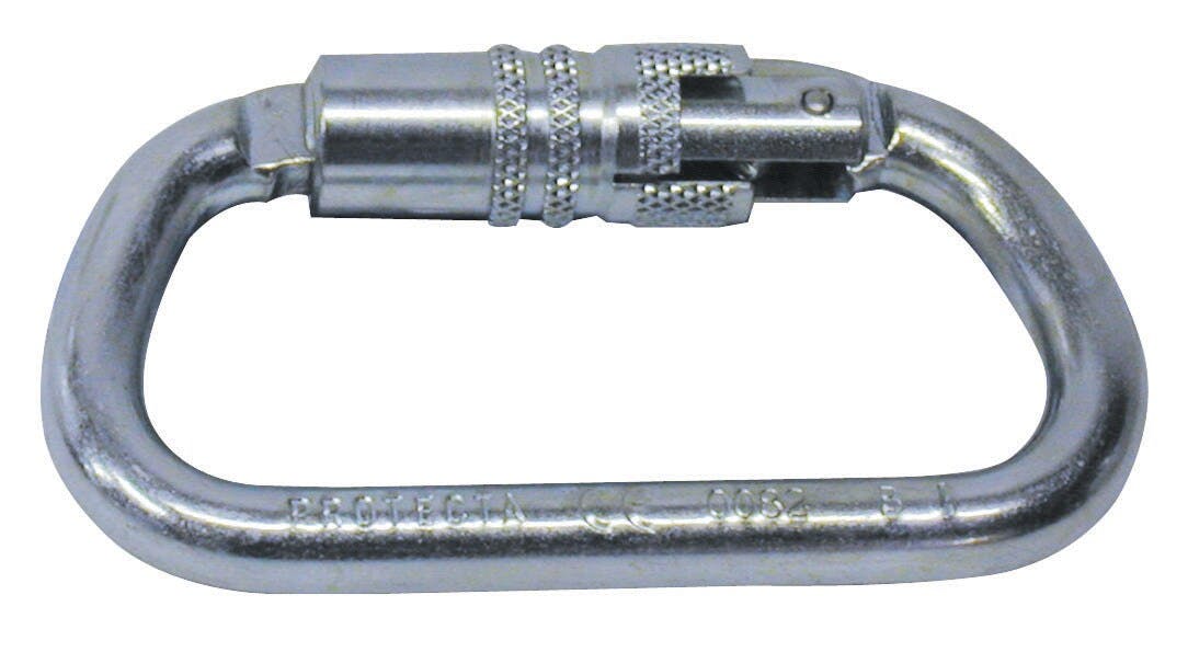 3M™ PROTECTA® Self Locking Stainless Carabiner 18mm Gate AJ514, 1 EA/Case