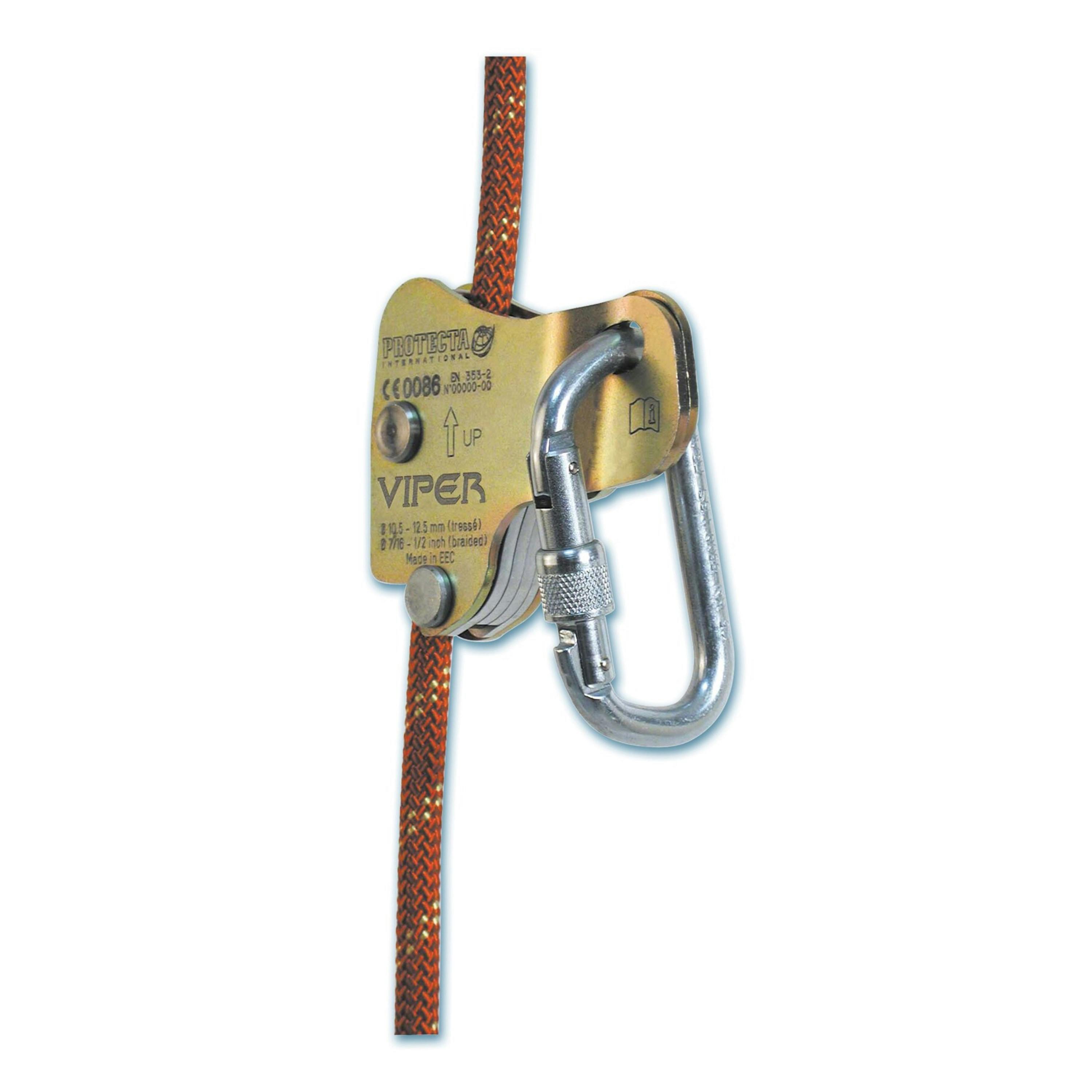 3M™ PROTECTA® Viper™ 2 Automatic Rope Grab with Carabiner AC400, 1 EA/Case