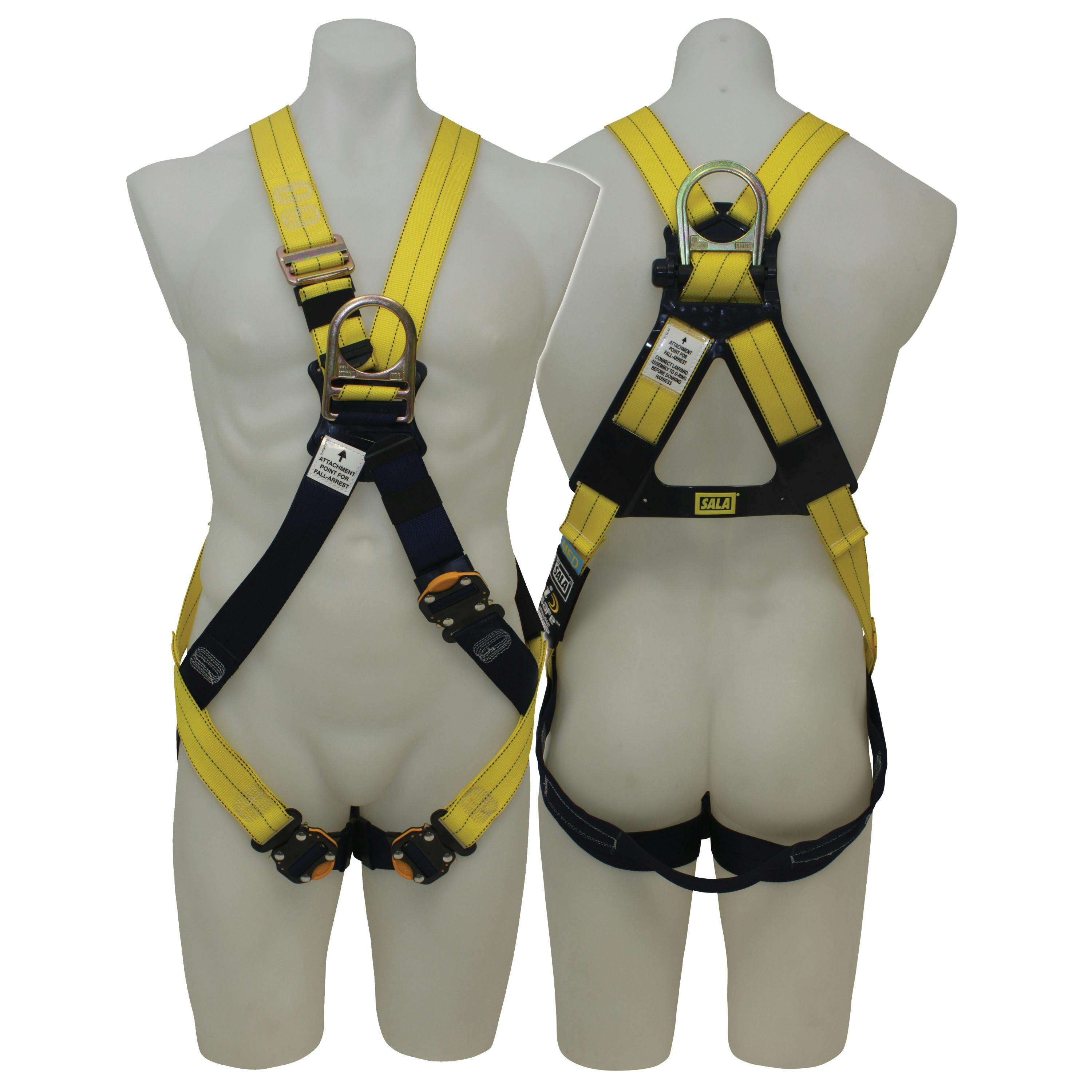 3M™ DBI-SALA® Delta™ Cross-Over Harness 813L0016, Yellow, Large, 1 EA/Case_0