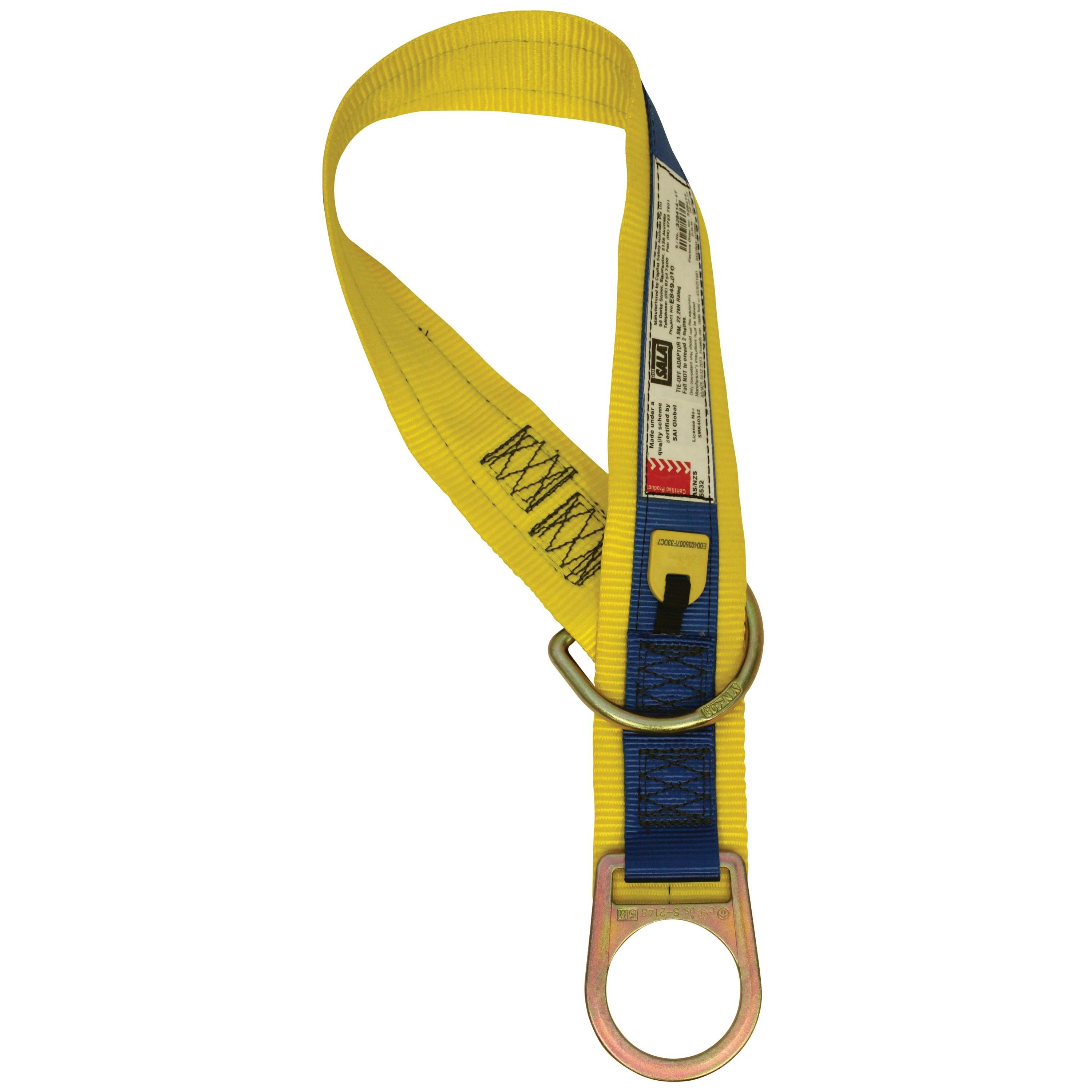 3M™ DBI-SALA® Tie-Off Adaptor E849-010, Yellow, 1 EA/Case