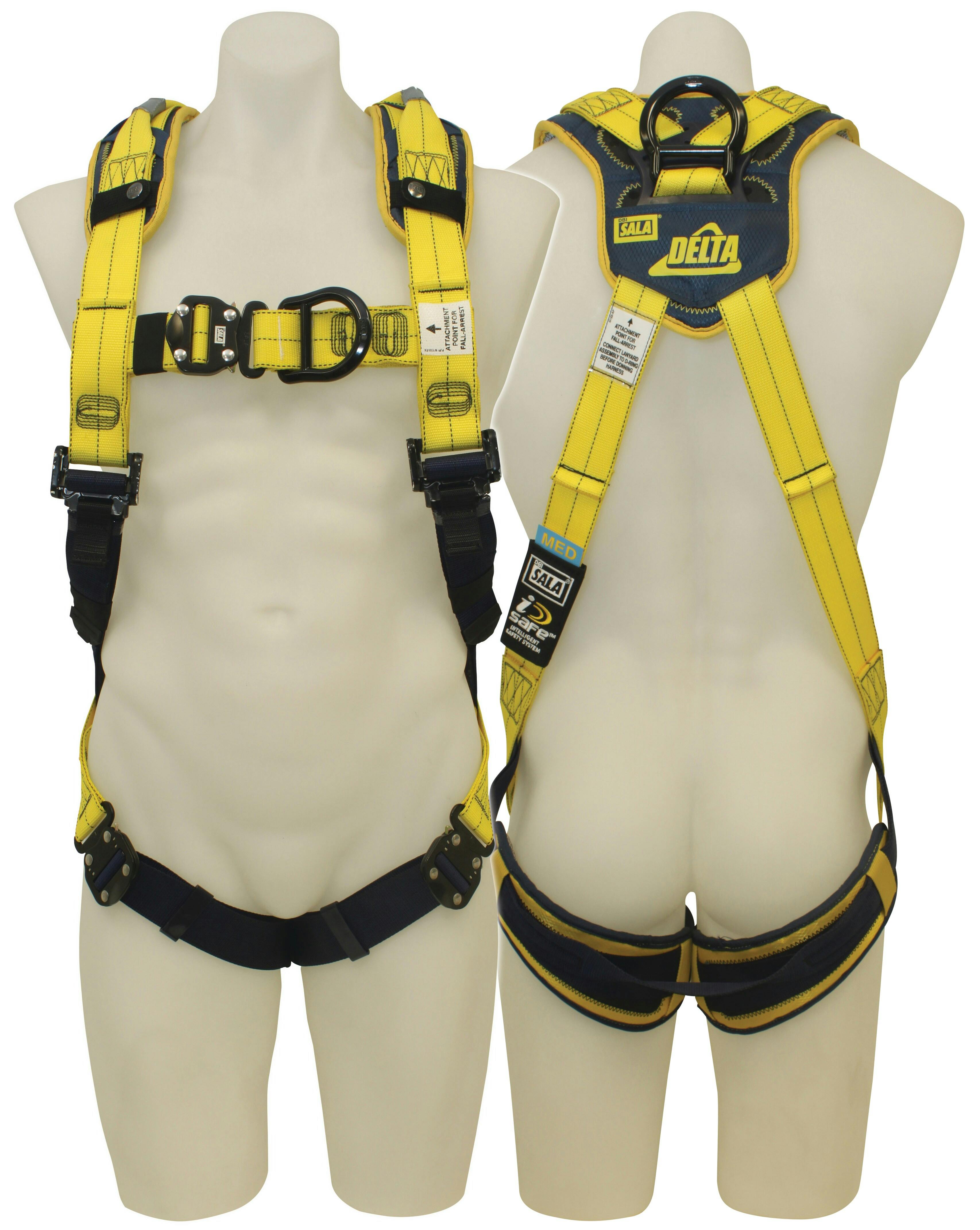 3M™ DBI-SALA® Delta™ Riggers Comfort Harness 833L2018, Yellow, Large, 1 EA/Case_0