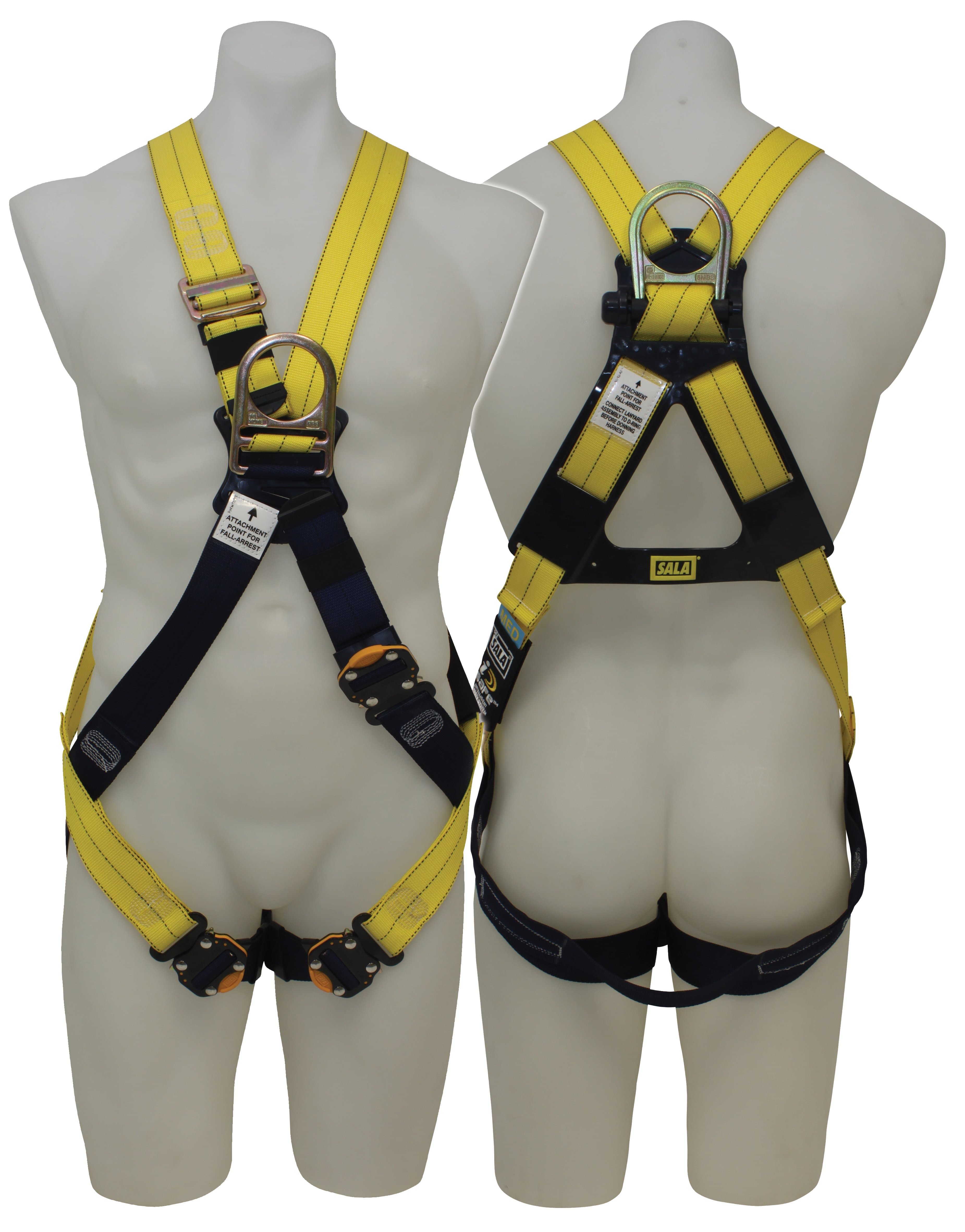 3M DBI-SALA Delta Cross-Over Harness 813S0016, Yellow, Small, 1 EA/Case