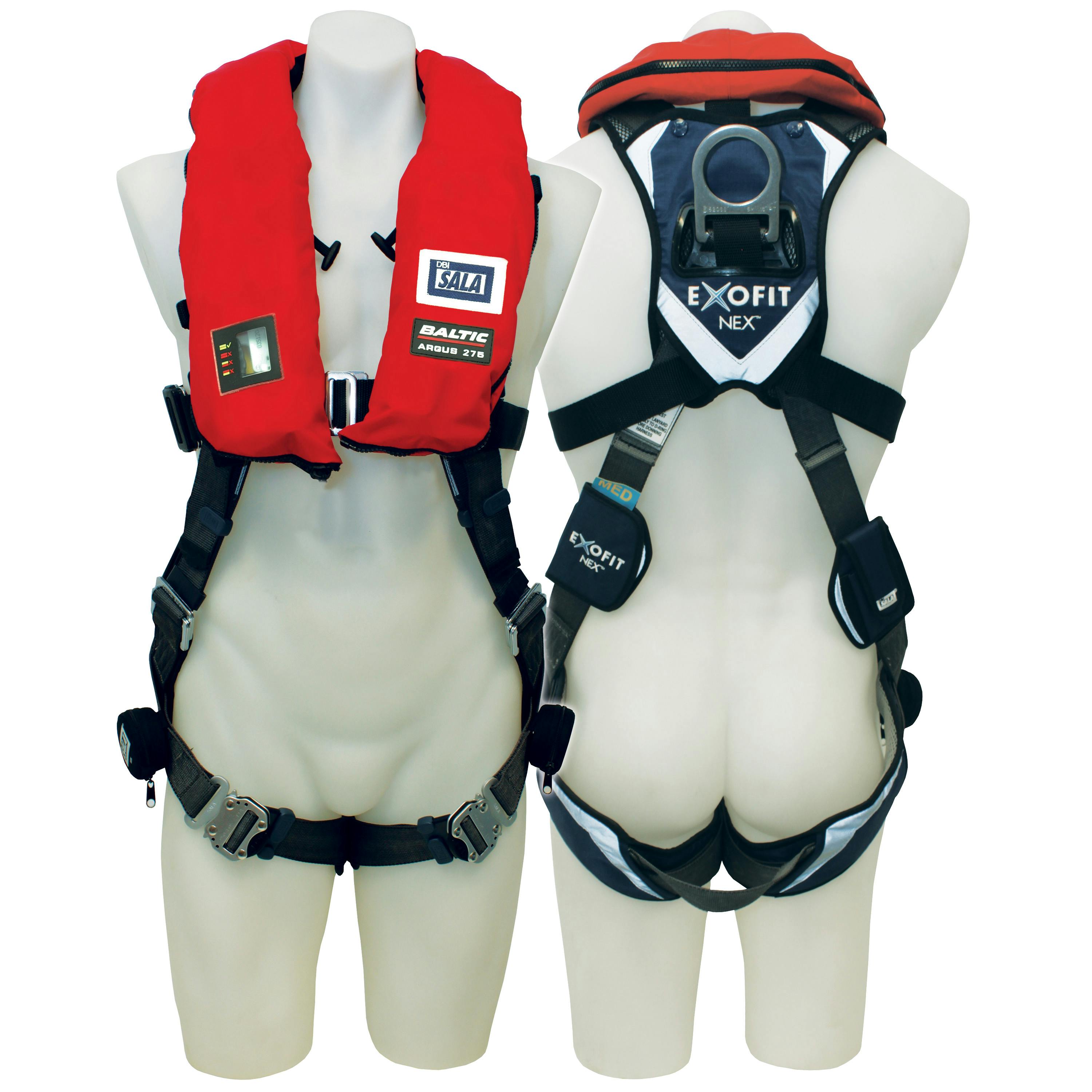 3M™ DBI-SALA® ExoFit NEX™ Flotation Harness (275N) 603M1034, Grey, Medium, 1 EA/Case_0